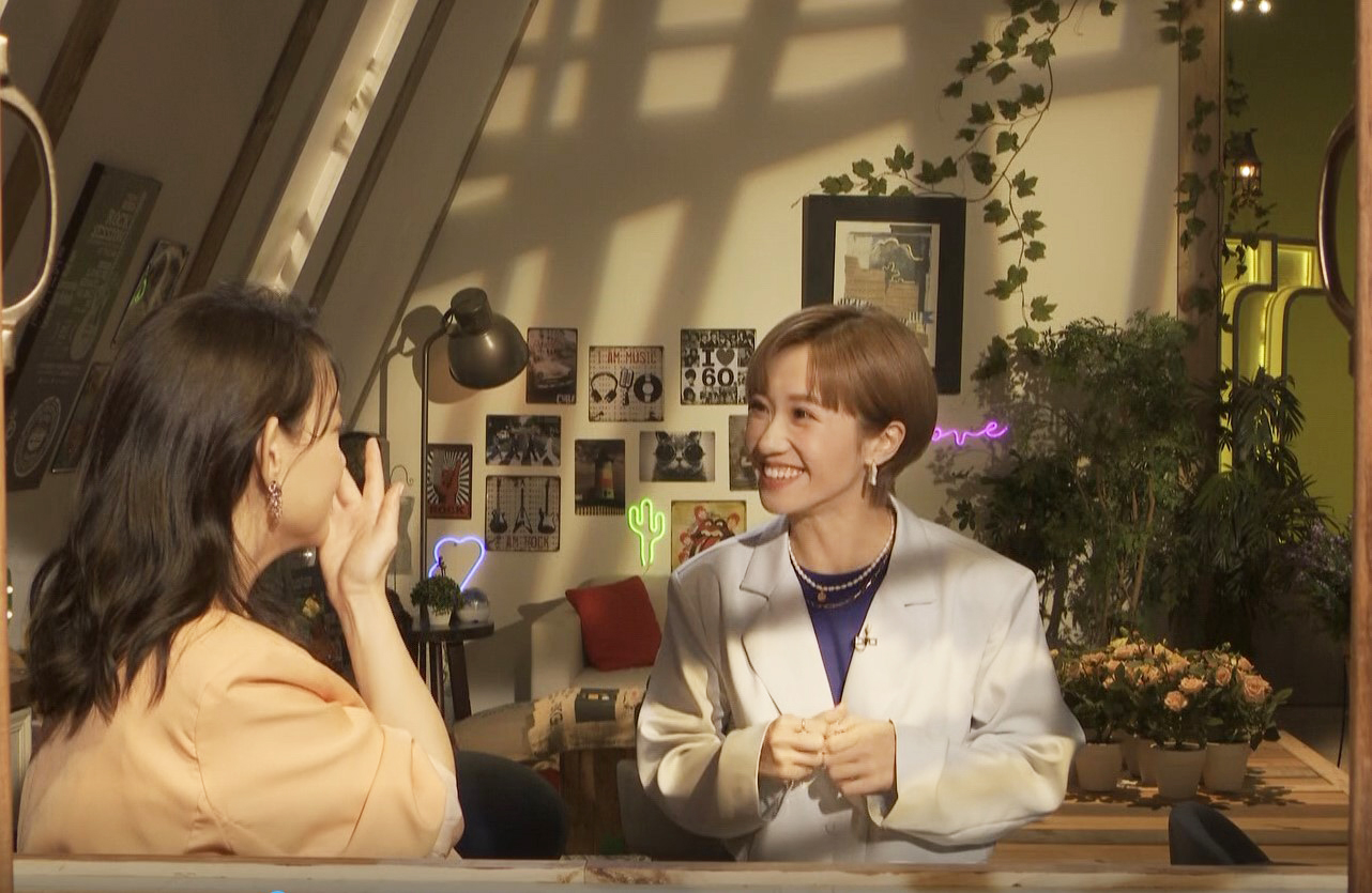 Lulu錄影時哽咽聊起朱俐靜忍不住落淚。（公視提供）