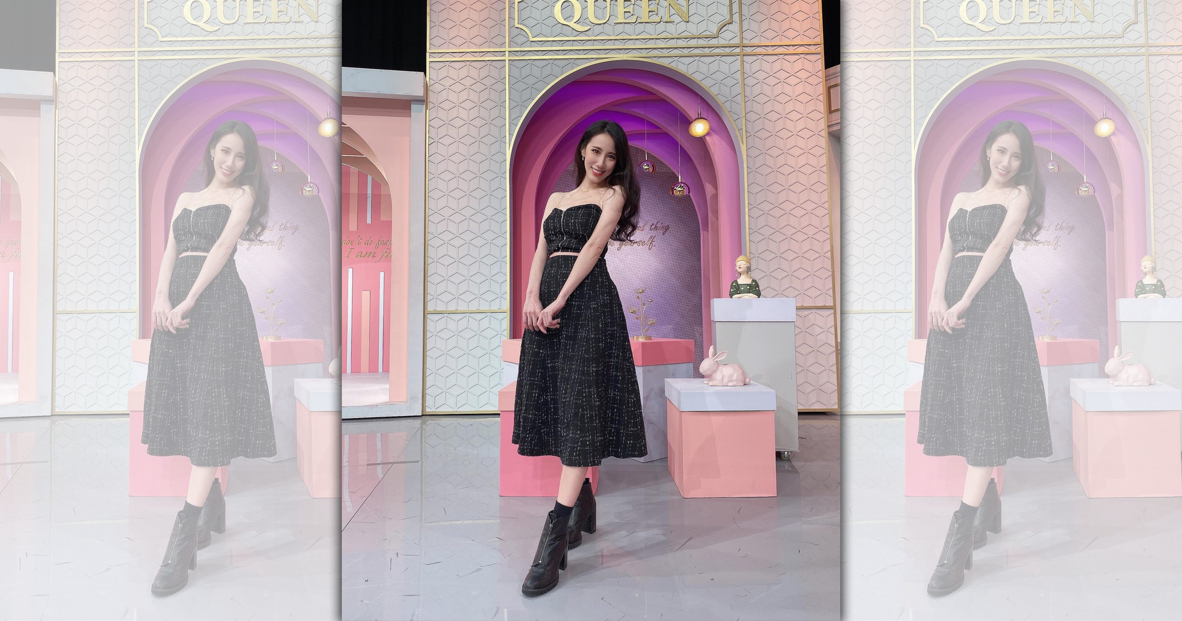 瑤瑤為吃飯街頭怒吼韓籍男友。（翻攝自瑤瑤臉書）