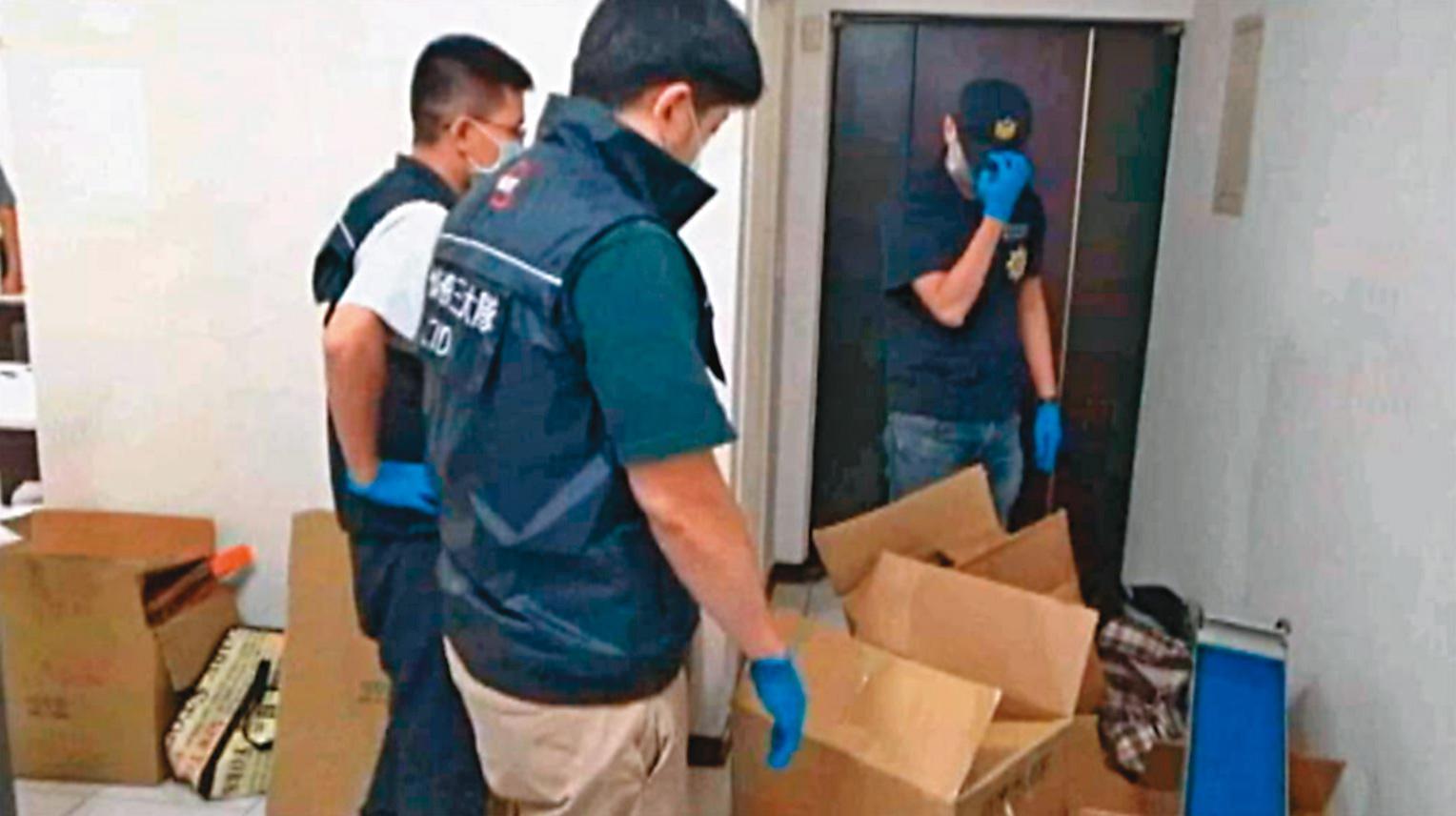 推特成為毒品交易的新興管道,警方透過推特掌握情資,查獲大批毒品。(警方提供)
