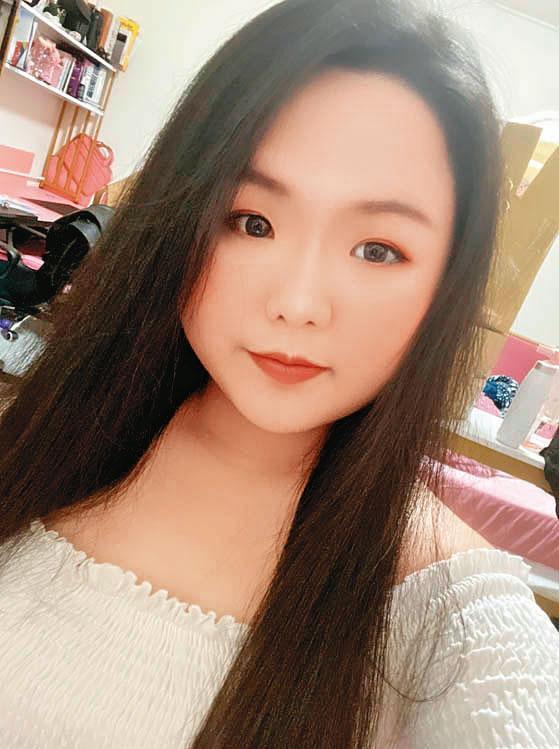 黃詩婷從小就有特殊體質，經常有靈異感應。（黃詩婷提供）