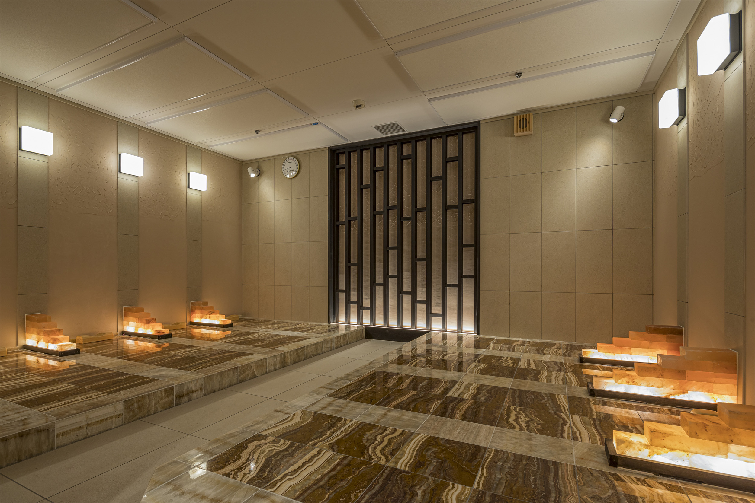 溫泉浴場內還附設岩盤浴。(ⒸSumitomo Fudosan Villa Fontaine Co., Ltd.提供)