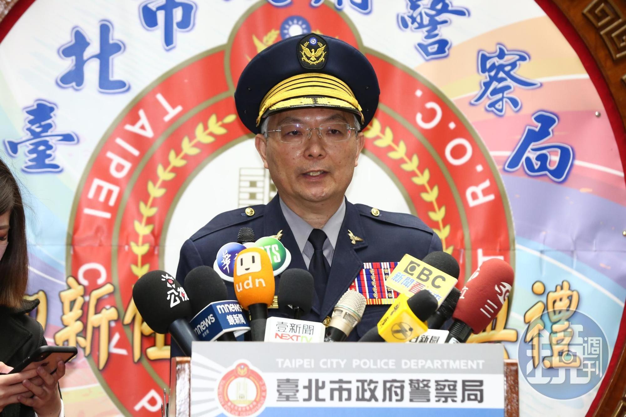 張榮興上任第一件事，否認曾經跟監立委、不跟立委道歉。