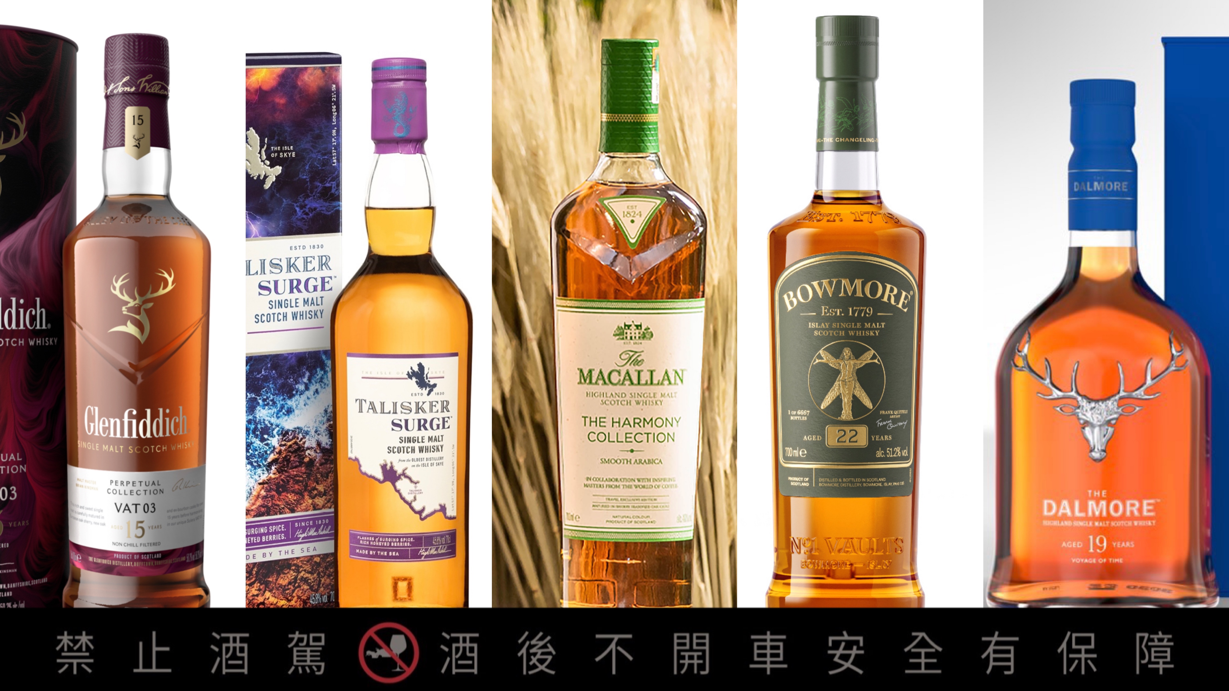 國境解封，各酒商推出免稅通路的威士忌以饗酒迷。