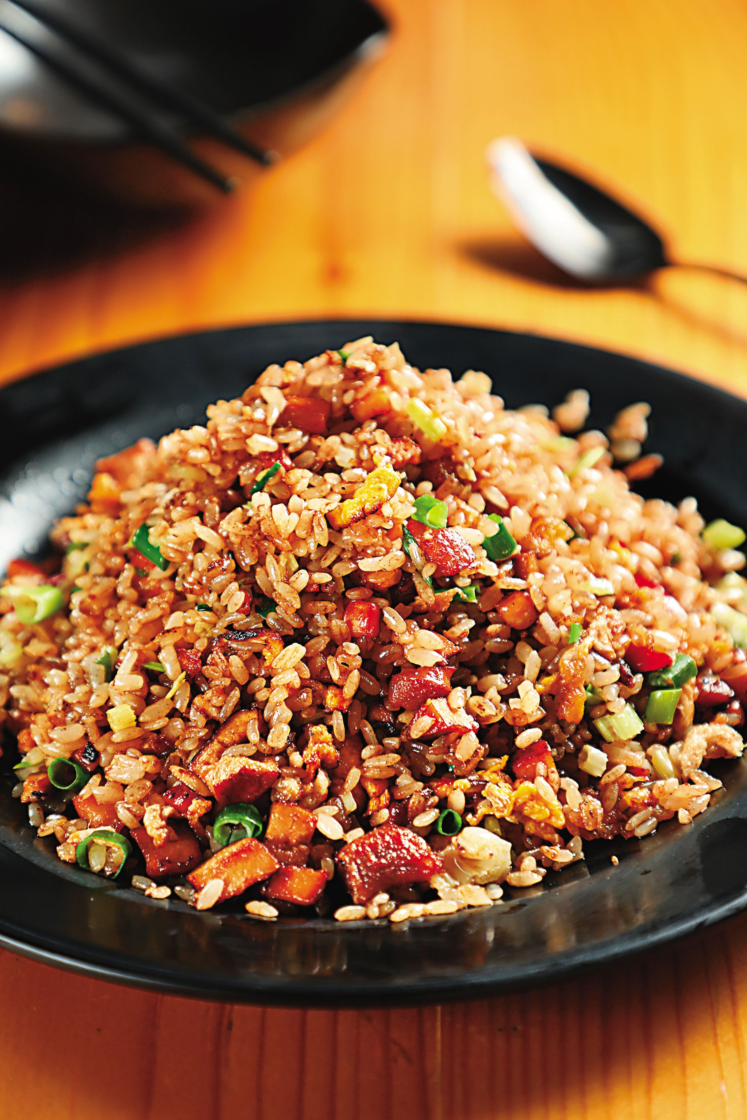 兩兄弟的炒工不錯，「客。炒飯」鑊氣十足。（90元／小份）