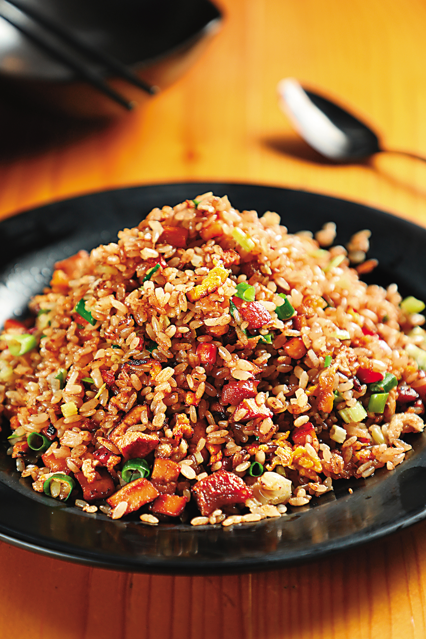 兩兄弟的炒工不錯，「客。炒飯」鑊氣十足。（90元／小份）
