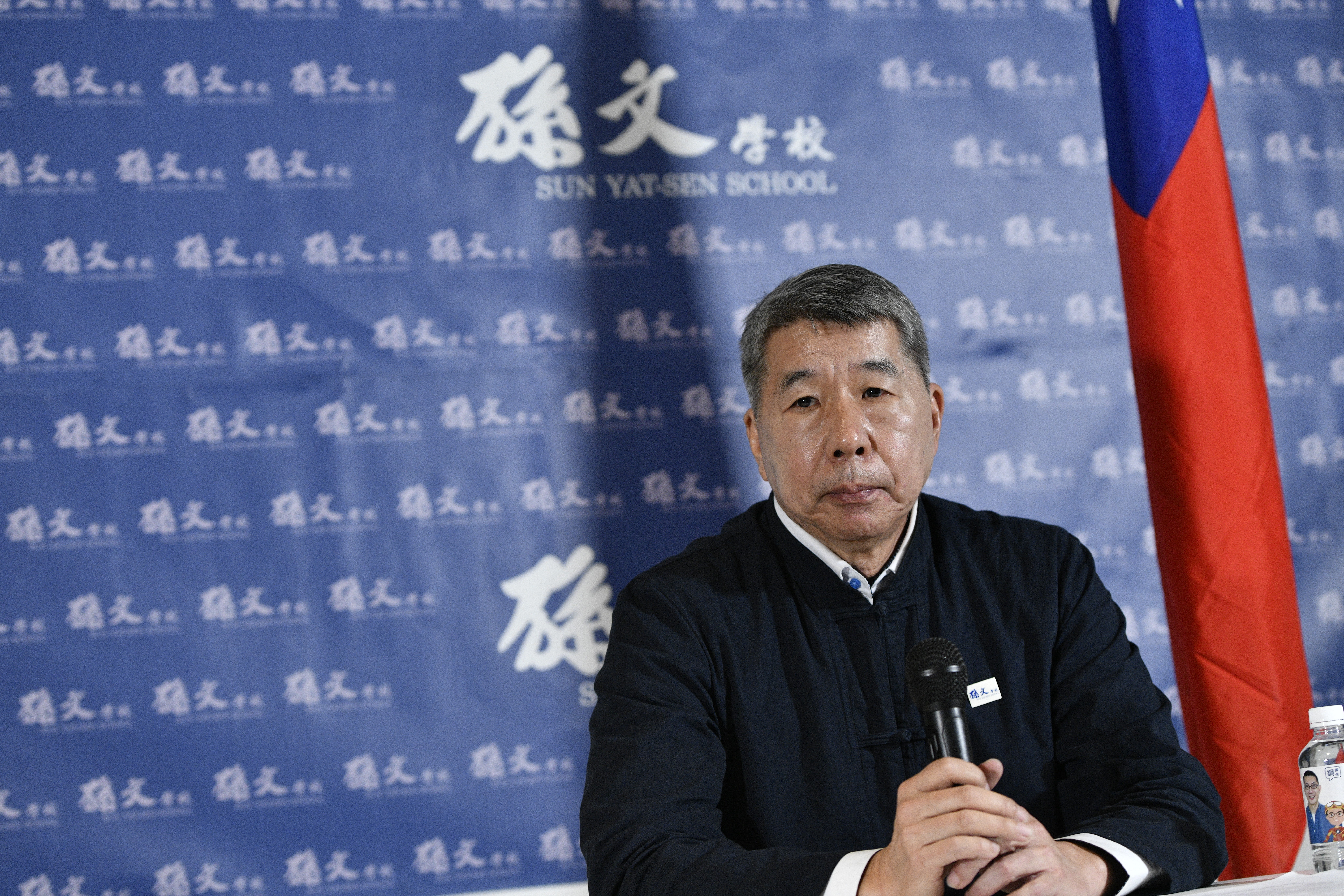 張亞中今召開記者會，表態將再度參與國民黨的總統初選。