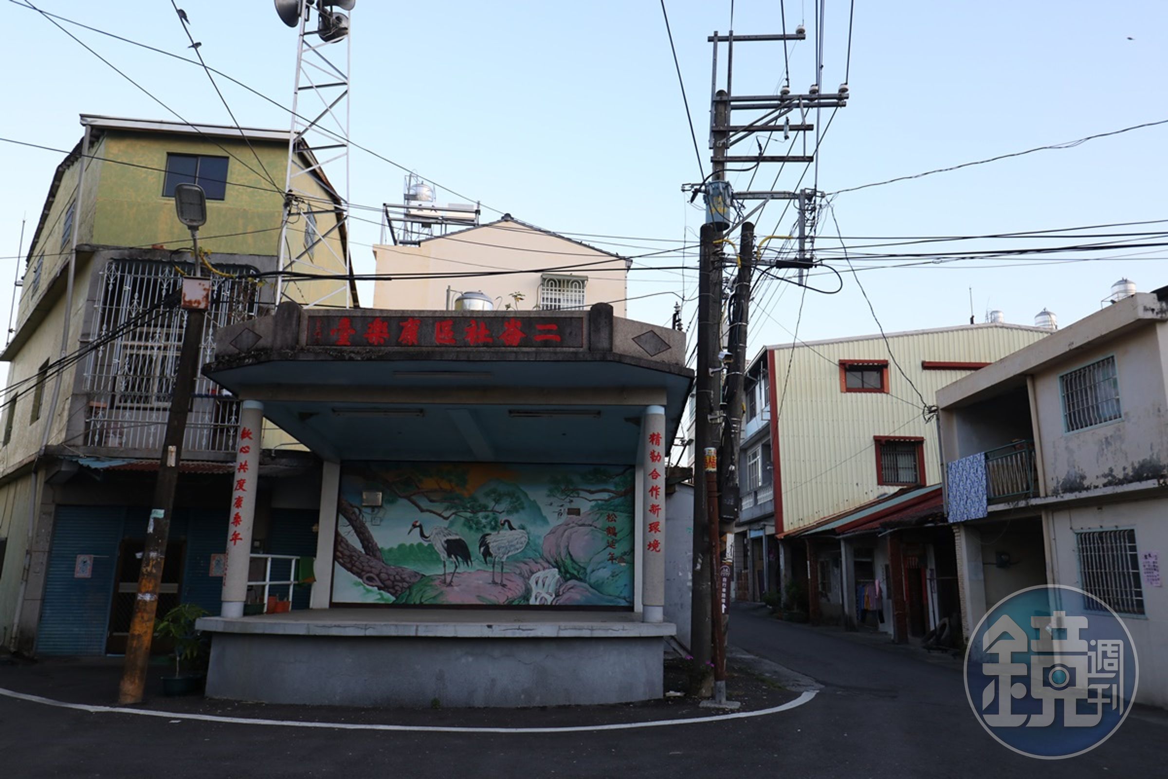 二崙社區康樂台。
