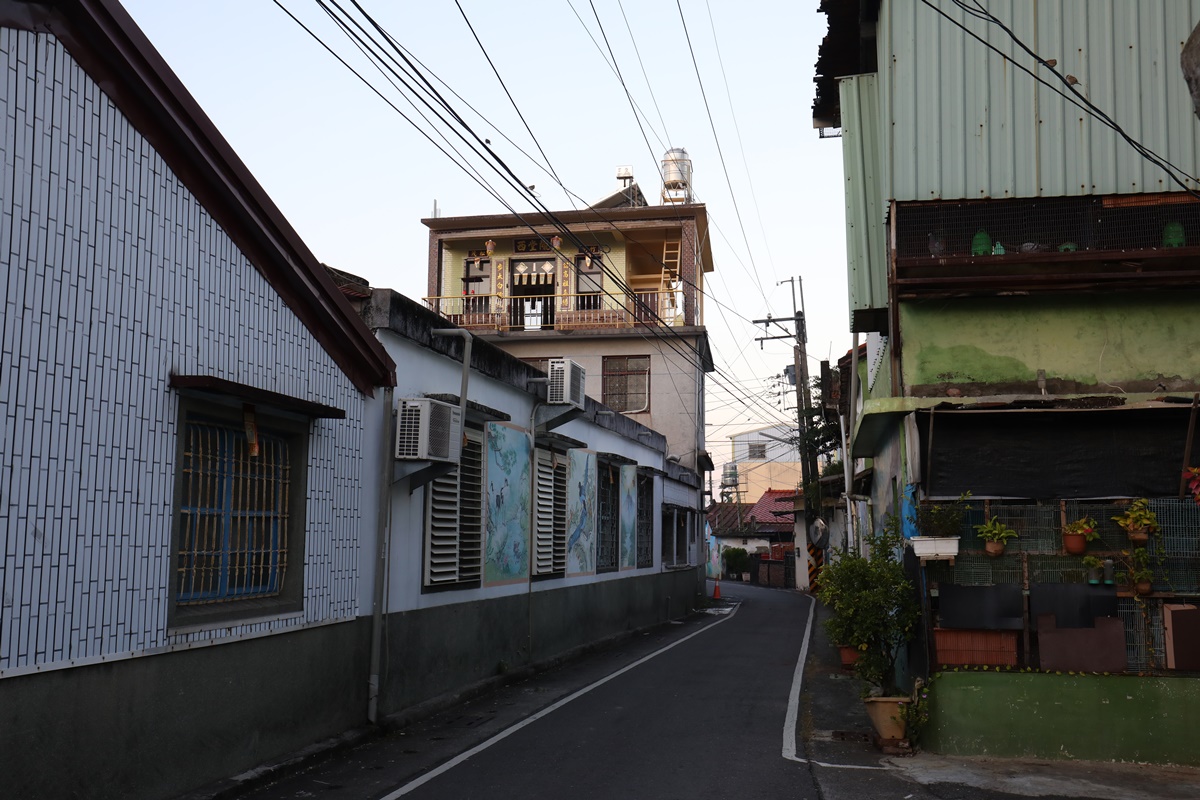 二崙村街景。