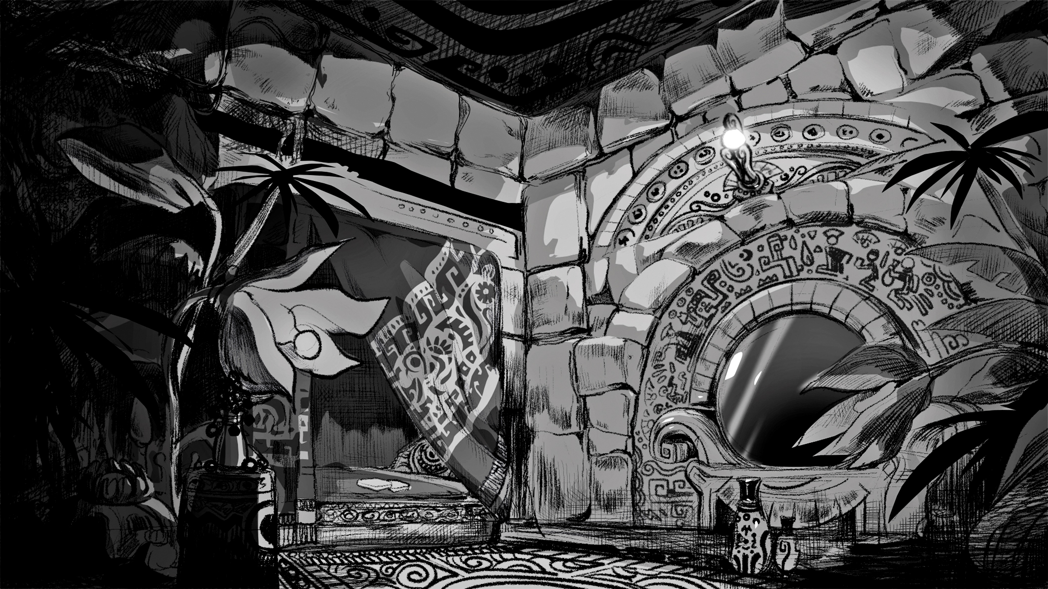 遊戲場景設定精緻,融入許多奇幻神話風格。(Underscore提供)