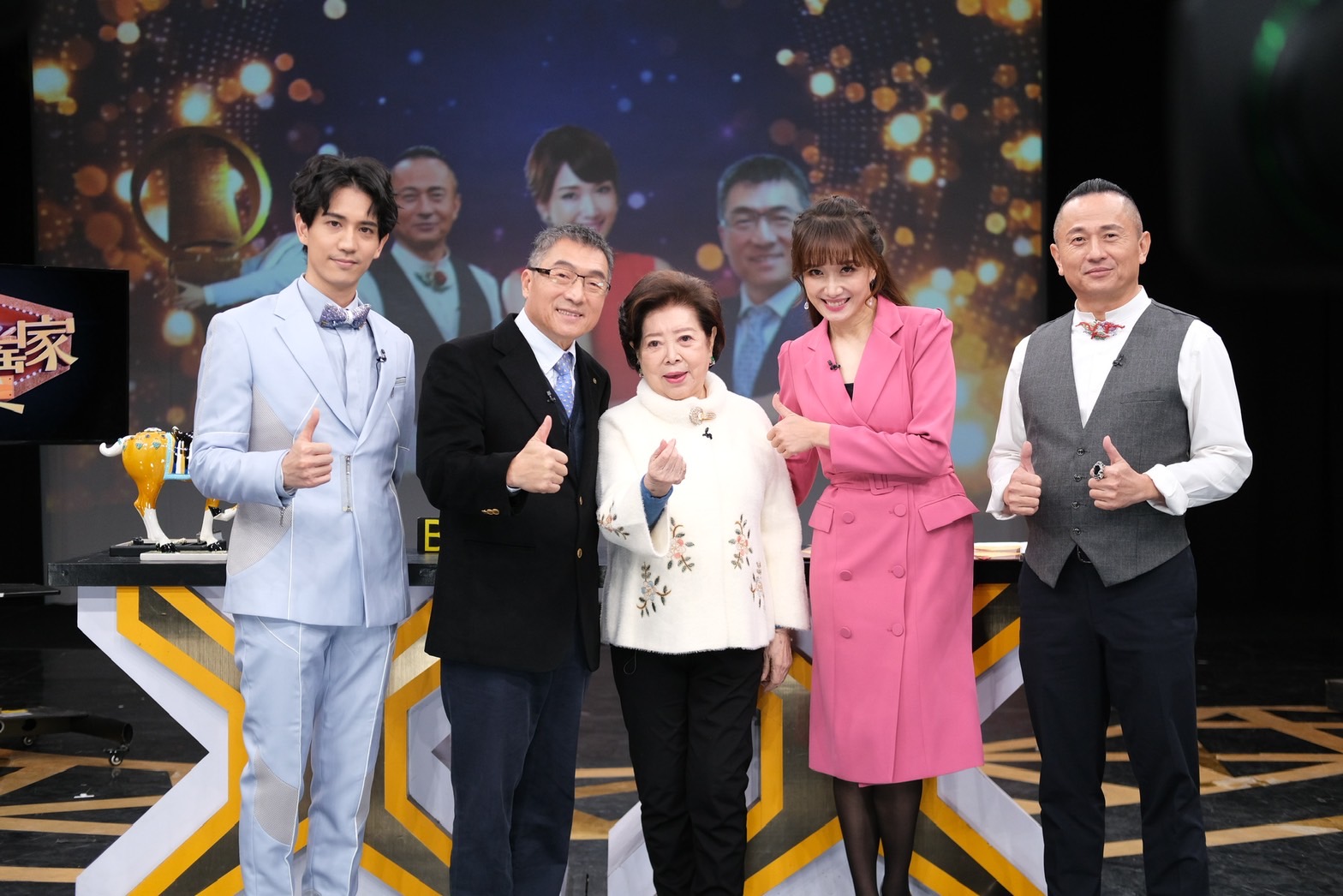 陳淑芳上《大藏寶家》錄影。(JET提供)