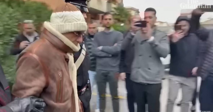 黑手黨首腦人物德納羅於義大利西西里被捕。（翻攝Youtube）