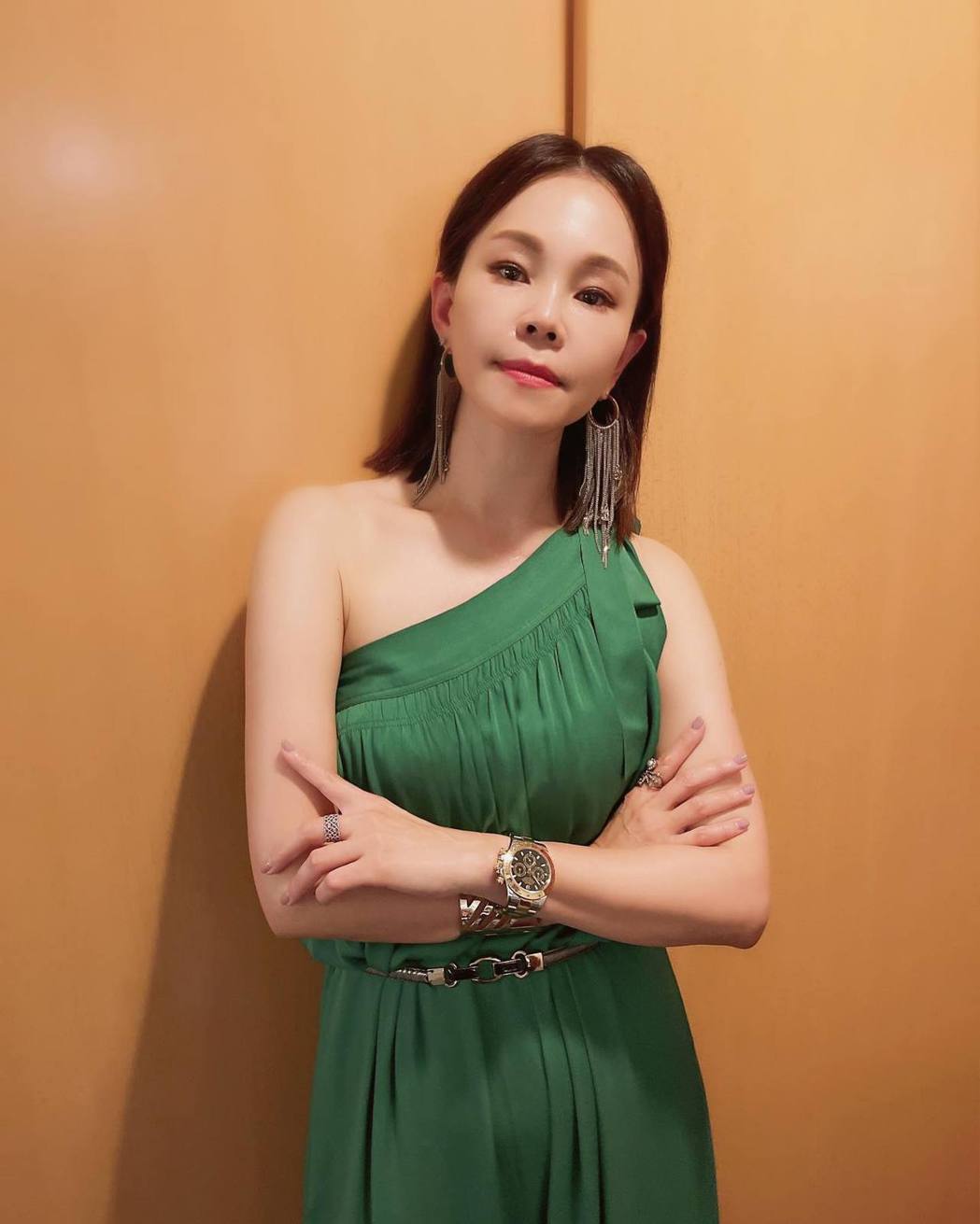 彭佳慧為了讓孩子有完整的家庭，還是和前夫住一起。（翻攝自彭佳慧臉書）