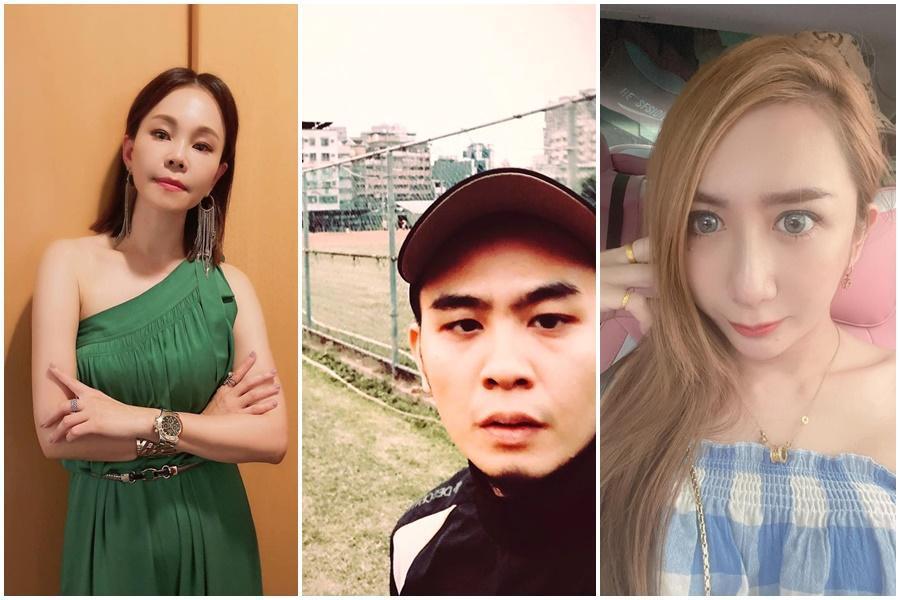 演藝圈中有不少分手後,仍好聚好散維持同居關係的例子。(翻攝自彭佳慧、楊大正、罔腰臉書)