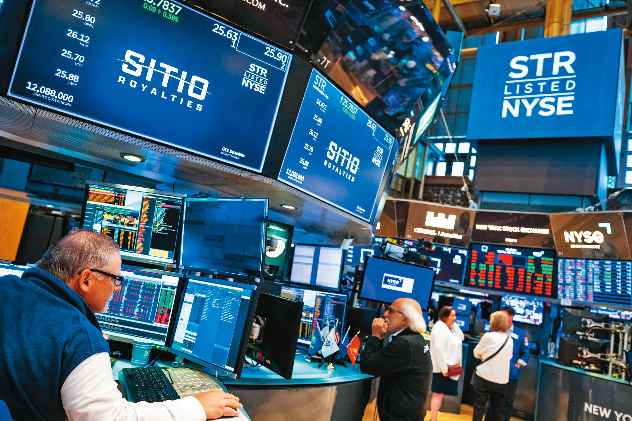 美股近期雖有反彈，但如果經濟陷入衰退，股市還是會有所反應。（翻攝自NYSE臉書）