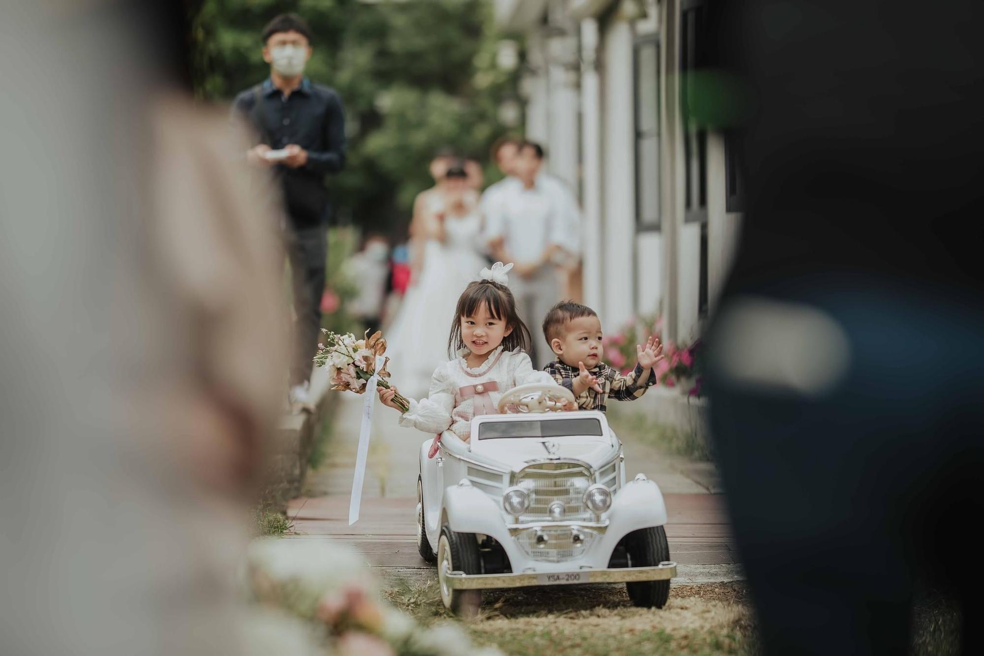 婚禮現場可以布置得非常浪漫溫馨。（天使花園提供）