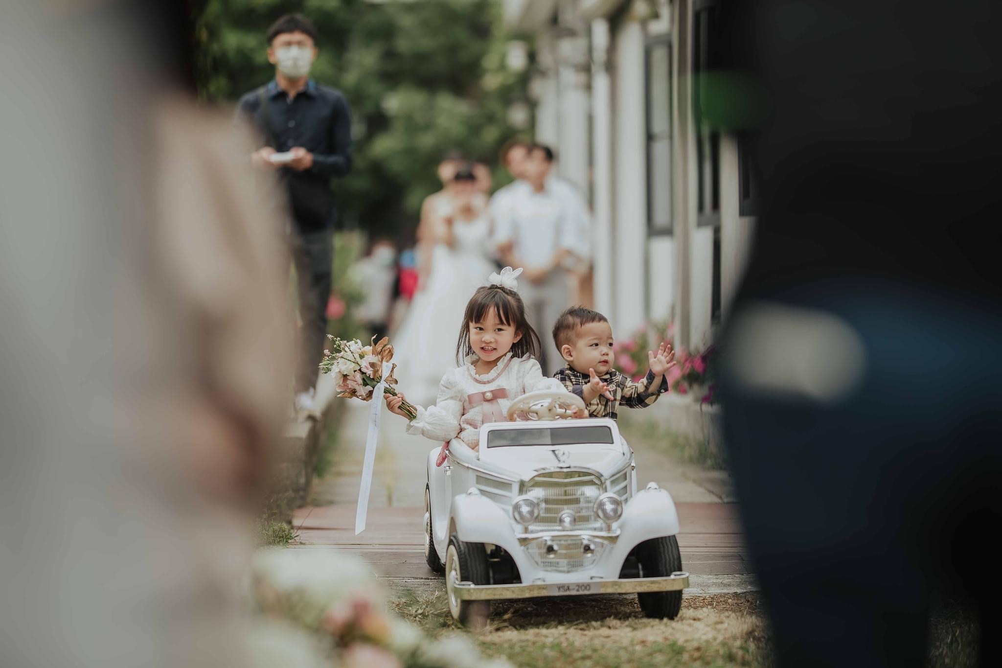 婚禮現場可以布置得非常浪漫溫馨。（天使花園提供）