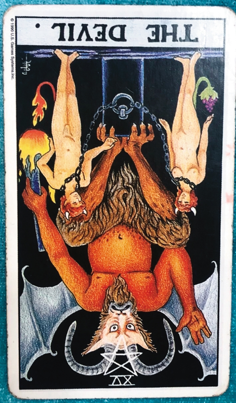 惡魔逆位。