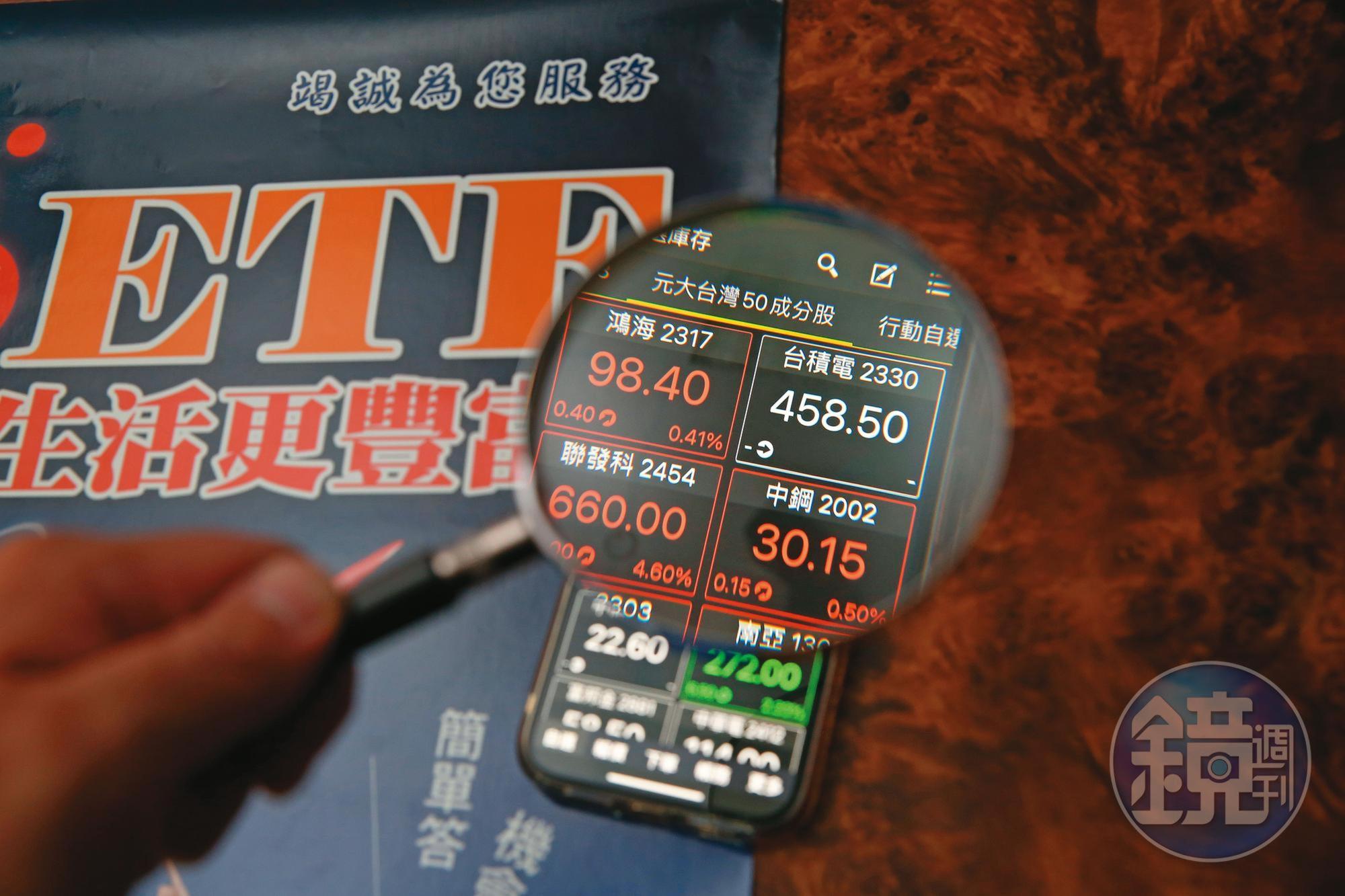 0050成分股為全台最具代表性公司,是大盤反轉向上首選。
