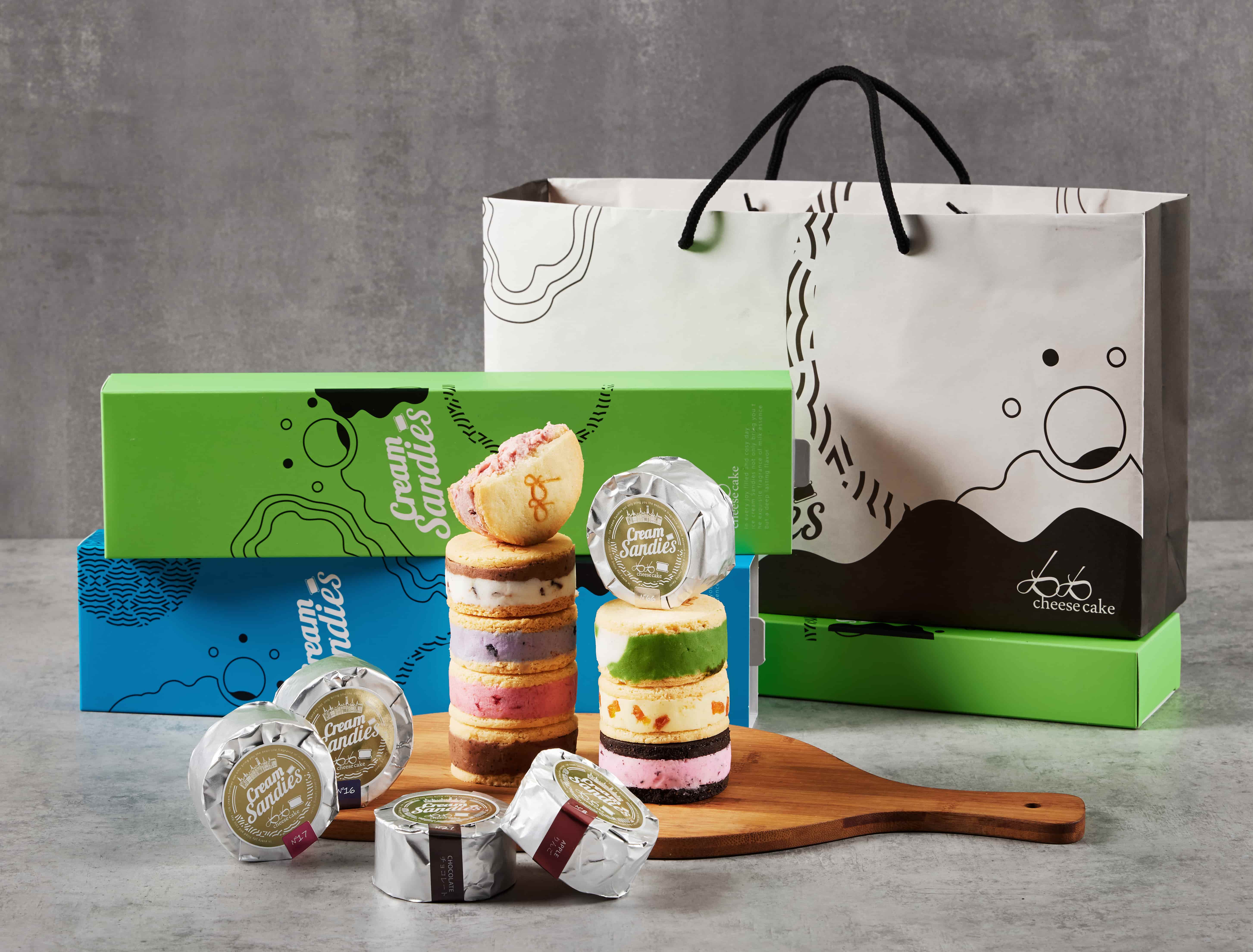 盒裝適合買回家「自肥」或當伴手禮。（550元／盒，5個，66 Cheesecake提供）