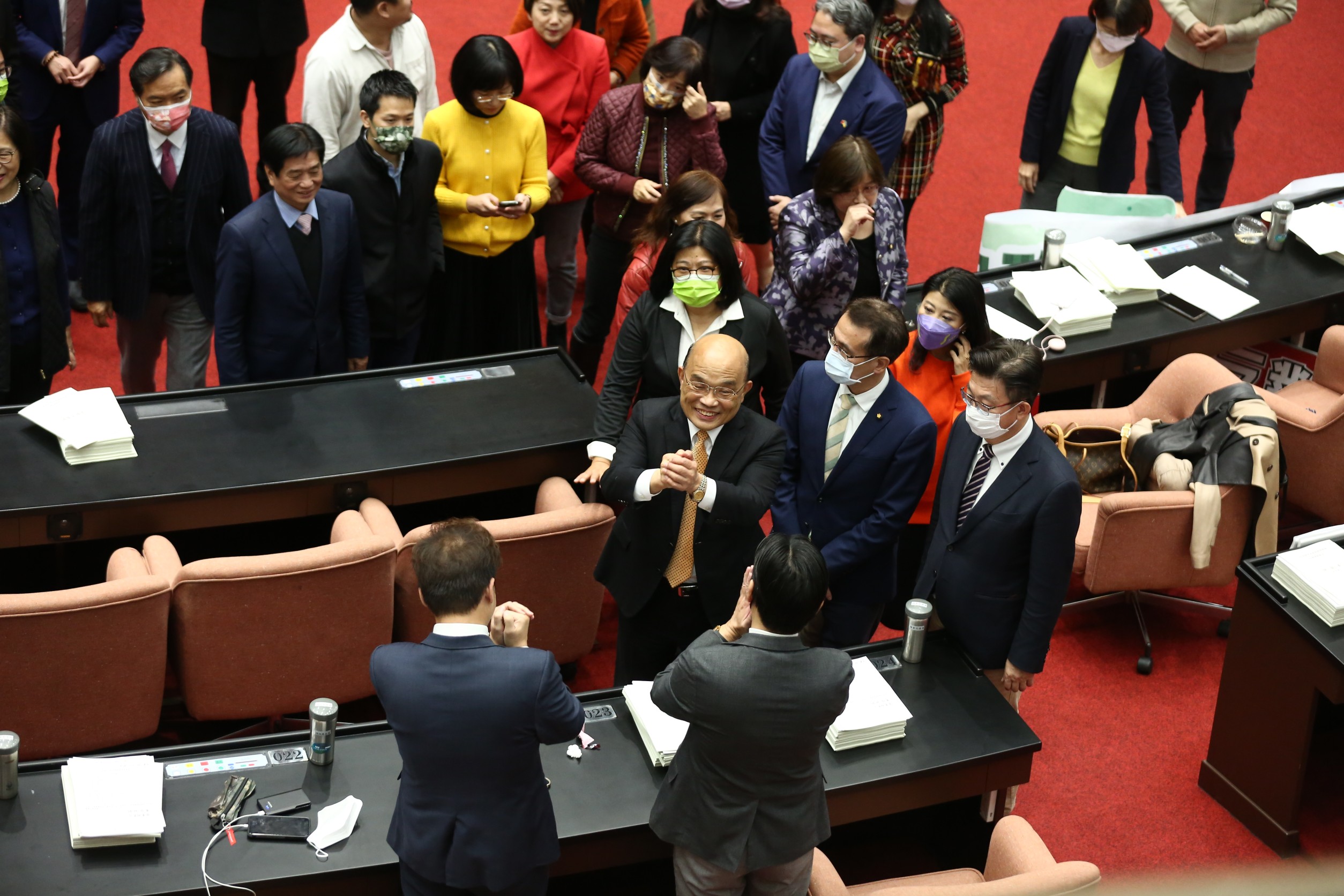 小笠原欣幸認為，蘇貞昌擔任行政院長4年來的表現，可謂「表現傑出」。