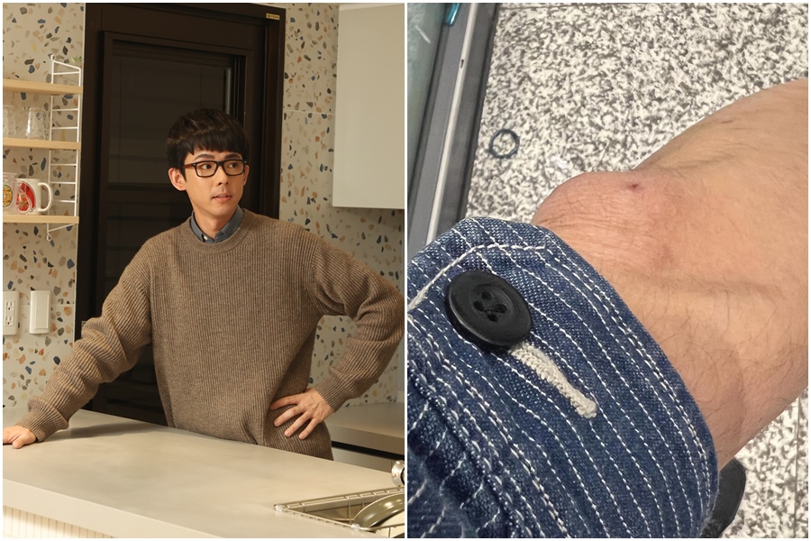 阿滴因為痛風發作，取消和家人一起去新加坡過年。（翻攝自阿滴英文臉書）