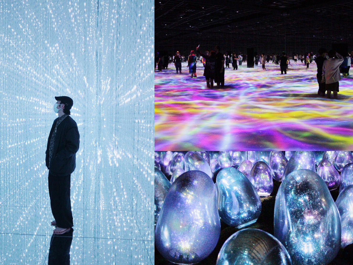「teamLab Planets TOKYO」以不同的藝術作品打造出好拍之外，還能夠自我探索的沉浸式體驗。