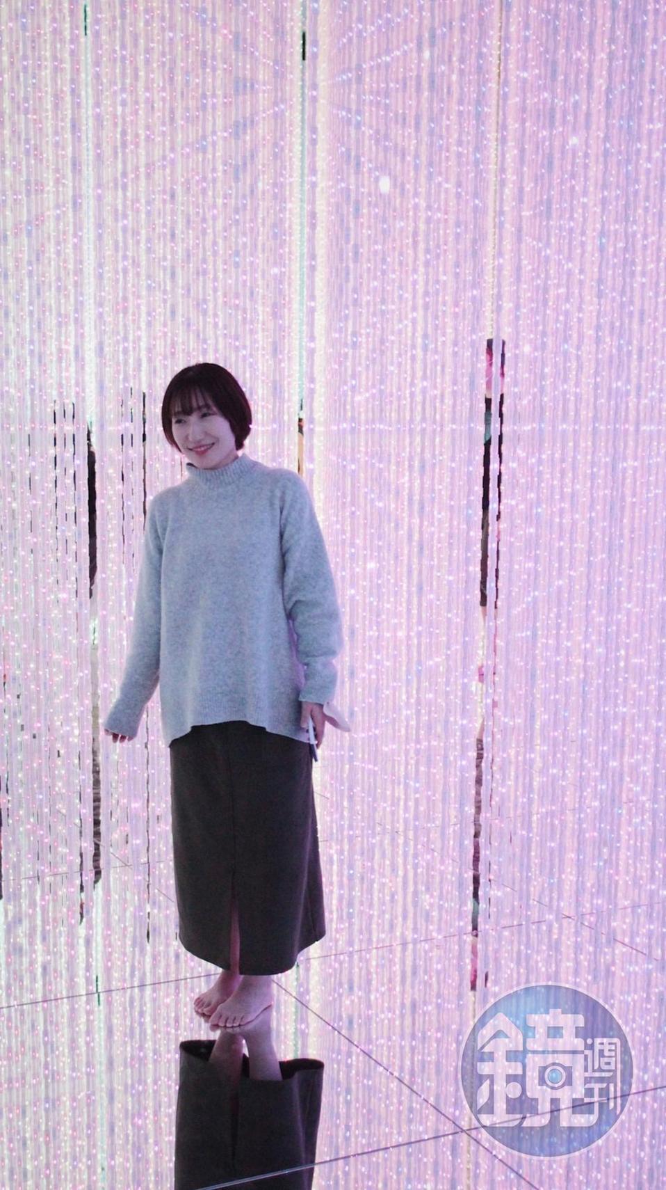 在《無窮無盡的水晶宇宙》作品區，很容易就拍出值得珍藏的閃耀美照。 