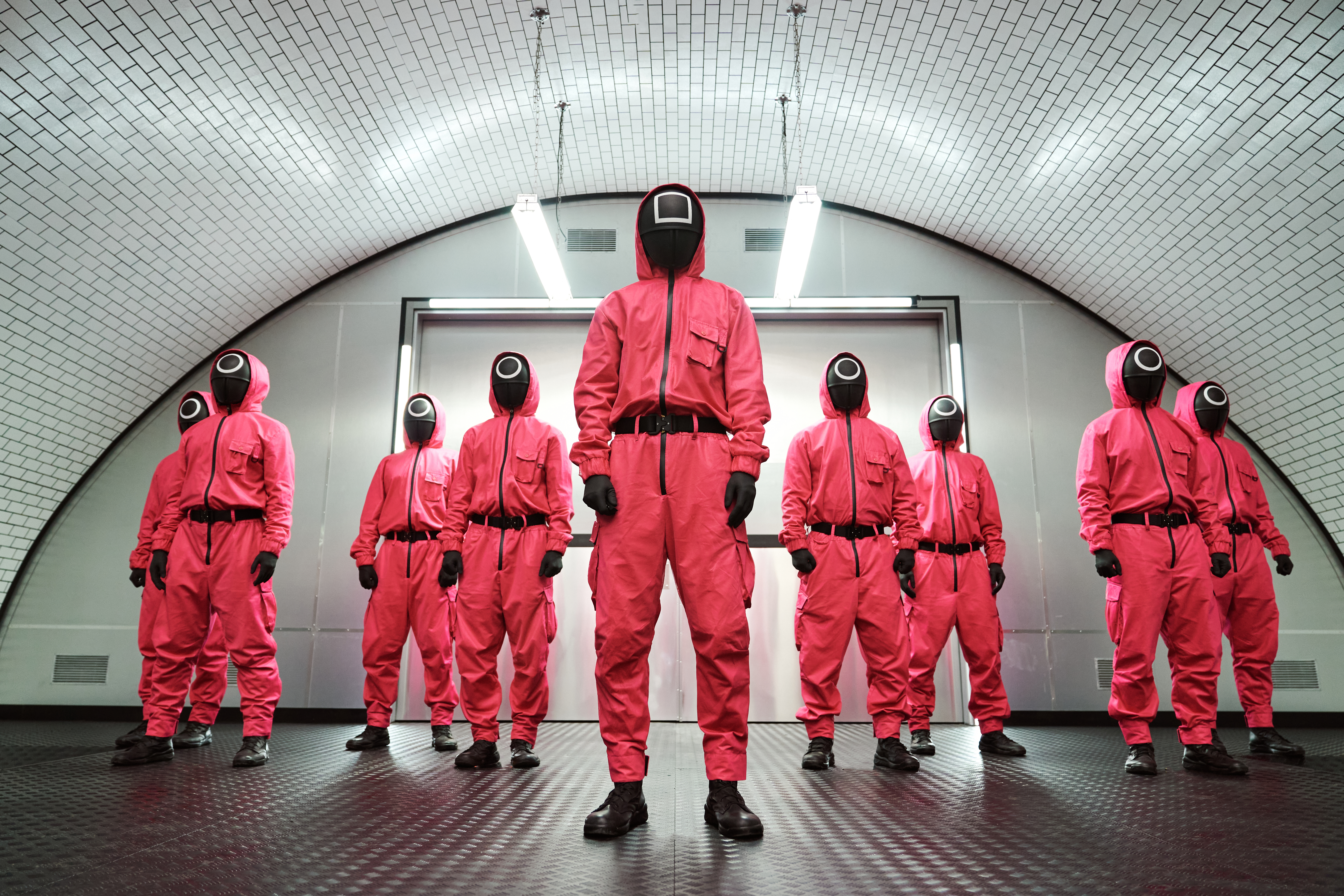 改編韓劇《魷魚遊戲》的同名真人實境秀展開錄製，沒想到碰上的狀況還比虛構的劇情還要多。（Netflix提供）