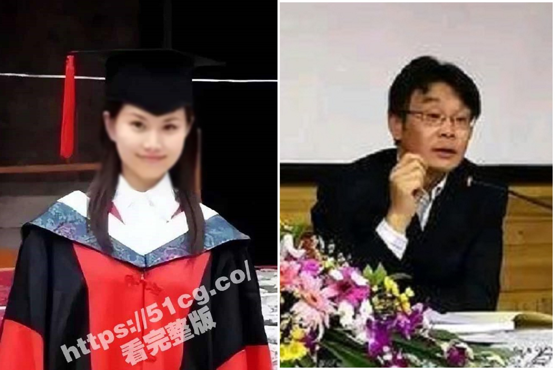 教授變禽獸！正妹博士生被逼當性奴3年仍沒學位，曝光淫亂情色對話。（翻自微博）