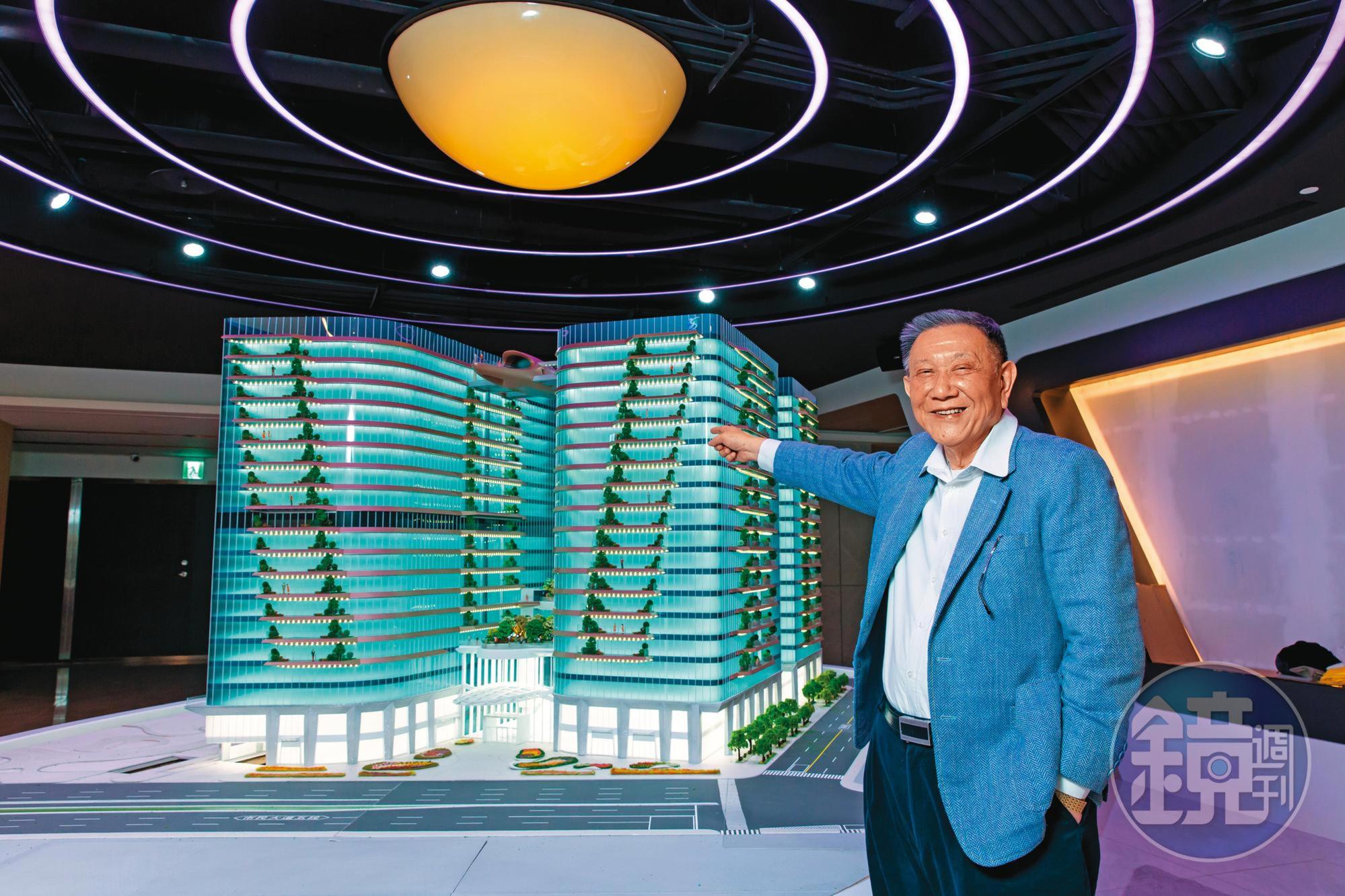威京集團主席沈慶京接受本刊專訪,暢談京華廣場商辦園區規劃與願景。