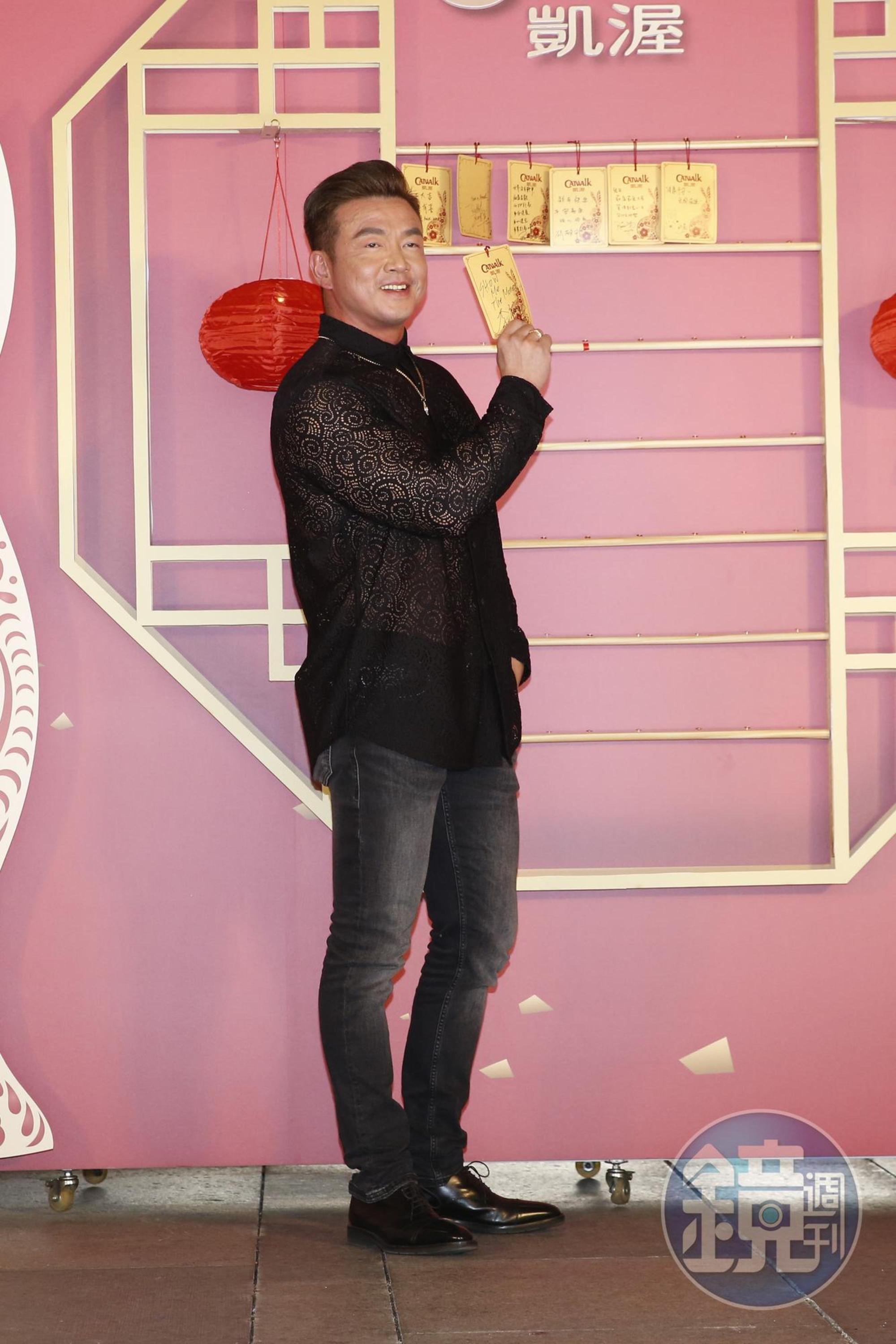 今年農曆年是李沛旭婚後與老婆的首次過年,他透露將復出拍戲。