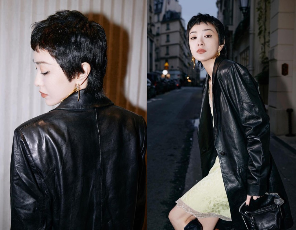 郭采潔曬出一系列照片，充滿成熟韻味，不再是剛出道的小清新模樣。（翻攝郭采潔IG）