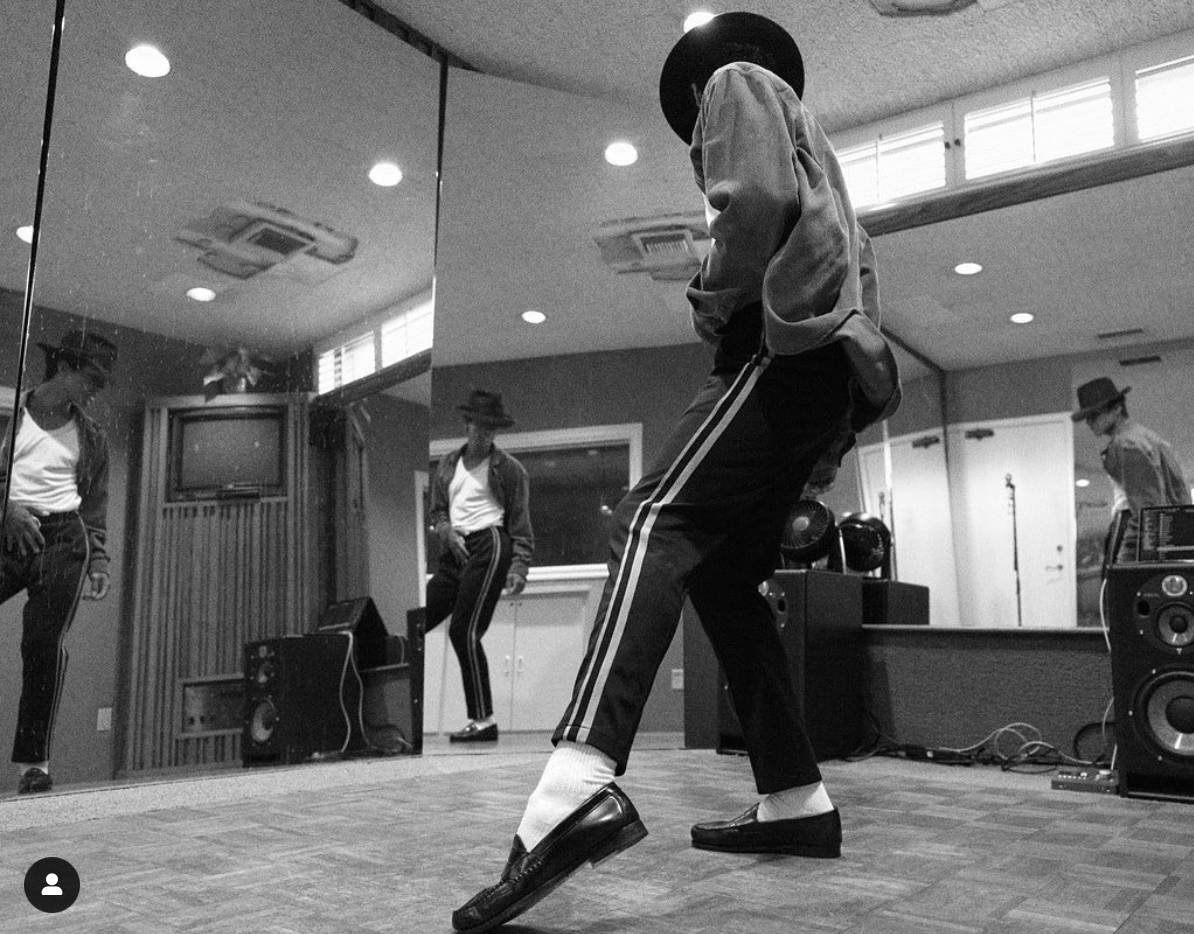 麥可傑克森的姪子賈發，宣佈會演出麥可傑克森的傳記電影。（翻攝自Jaafar Jackson官方Instagram）