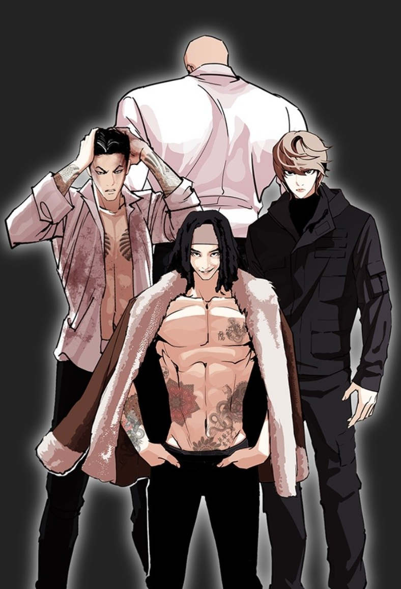《看臉時代》時代隨著連載持續進行也出現更多不同的角色。（LINE WEBTOON提供）