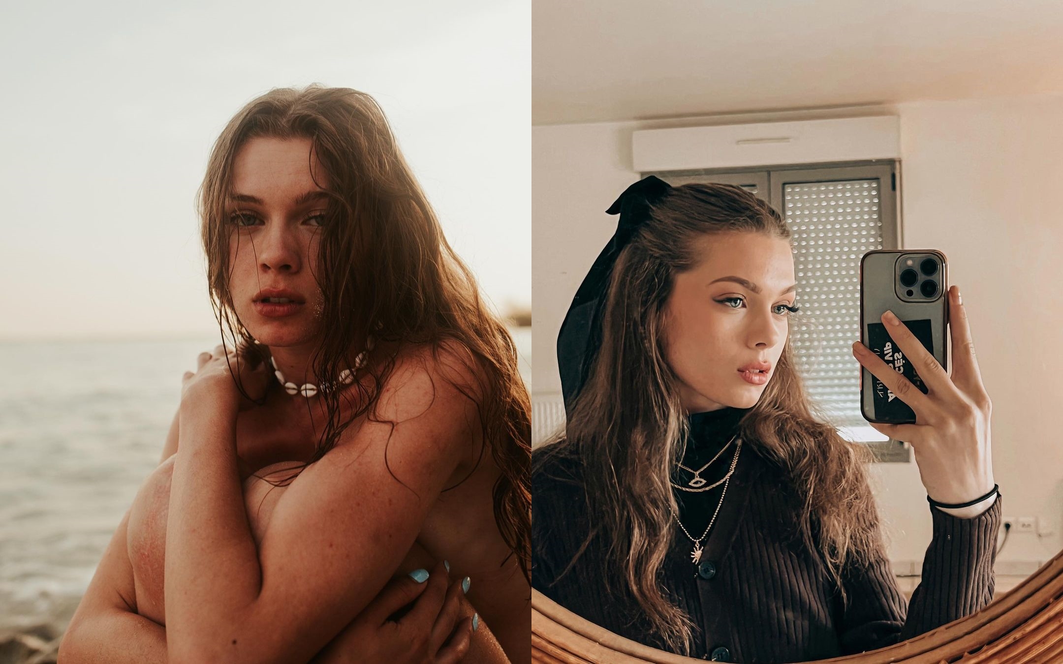 法國網紅奧蘭普（Olympe）透過社群影片公布將前往比利時尋求安樂死。（翻攝IG@we.are.olympe）