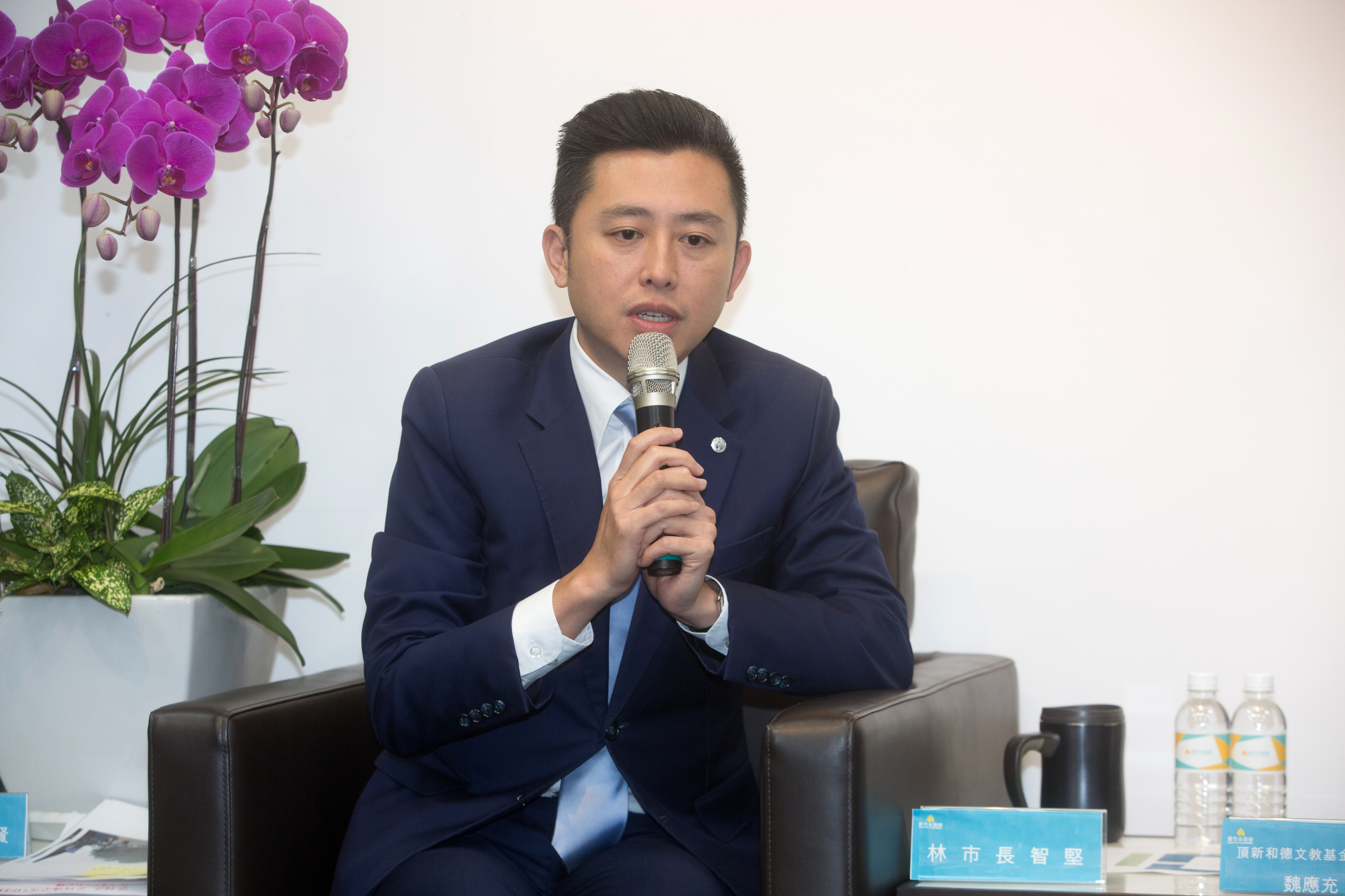 余正煌傳出因自訴林智堅（圖），被轉調內勤，時間敏感引發討論。