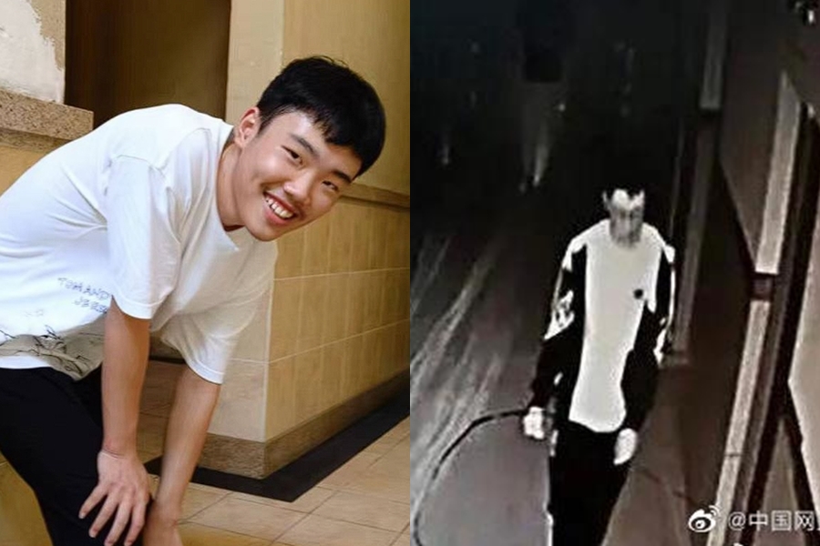 中國江西15歲少年胡鑫宇去年失蹤，今年1月底被發生疑似上吊，今官方認定其為輕生。（翻攝自微博）