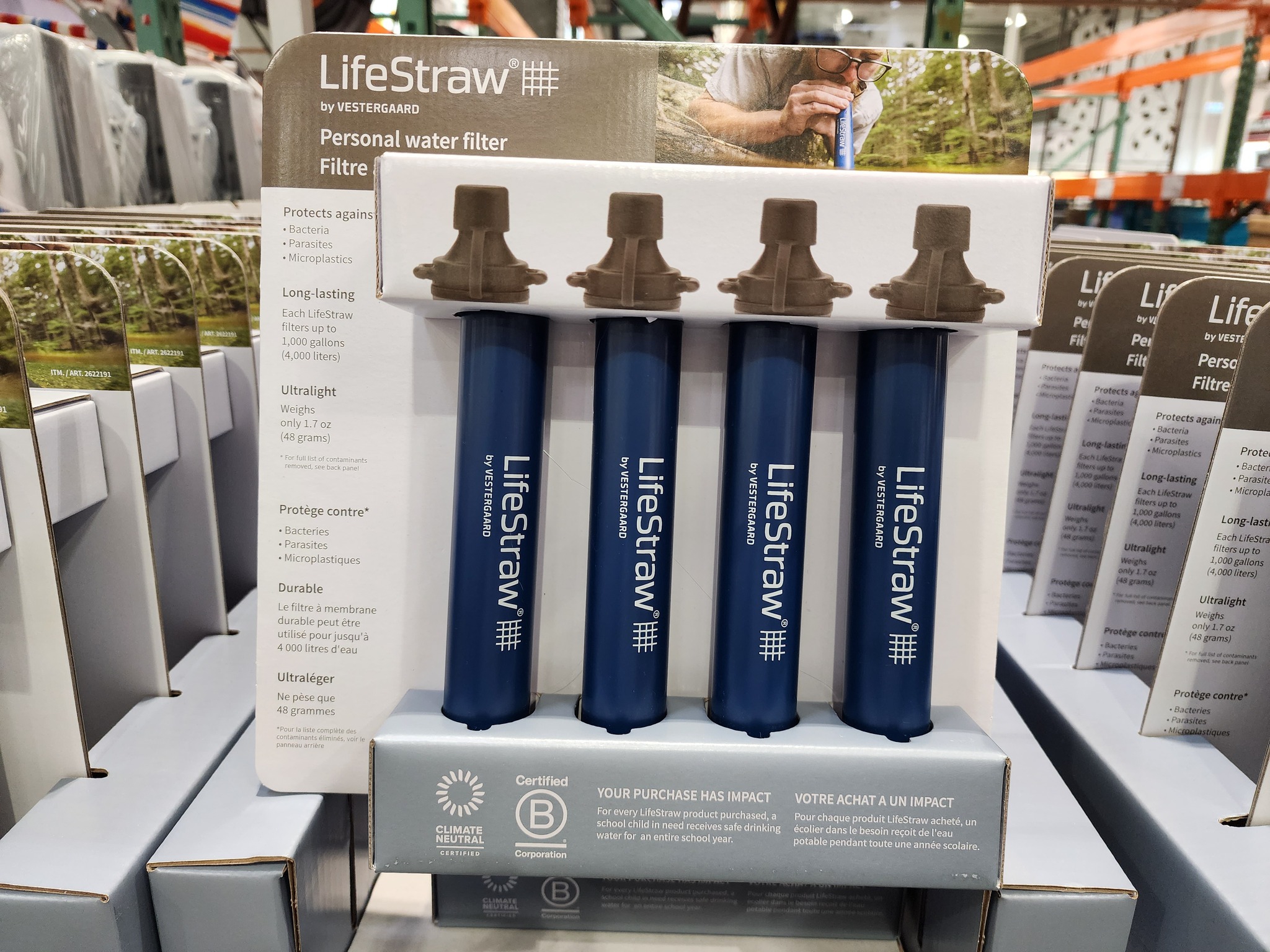 好市多開賣一款新品「淨水吸管」，神奇功用引起網友熱議。（翻攝自Costco好市多 商品經驗老實說臉書社團）