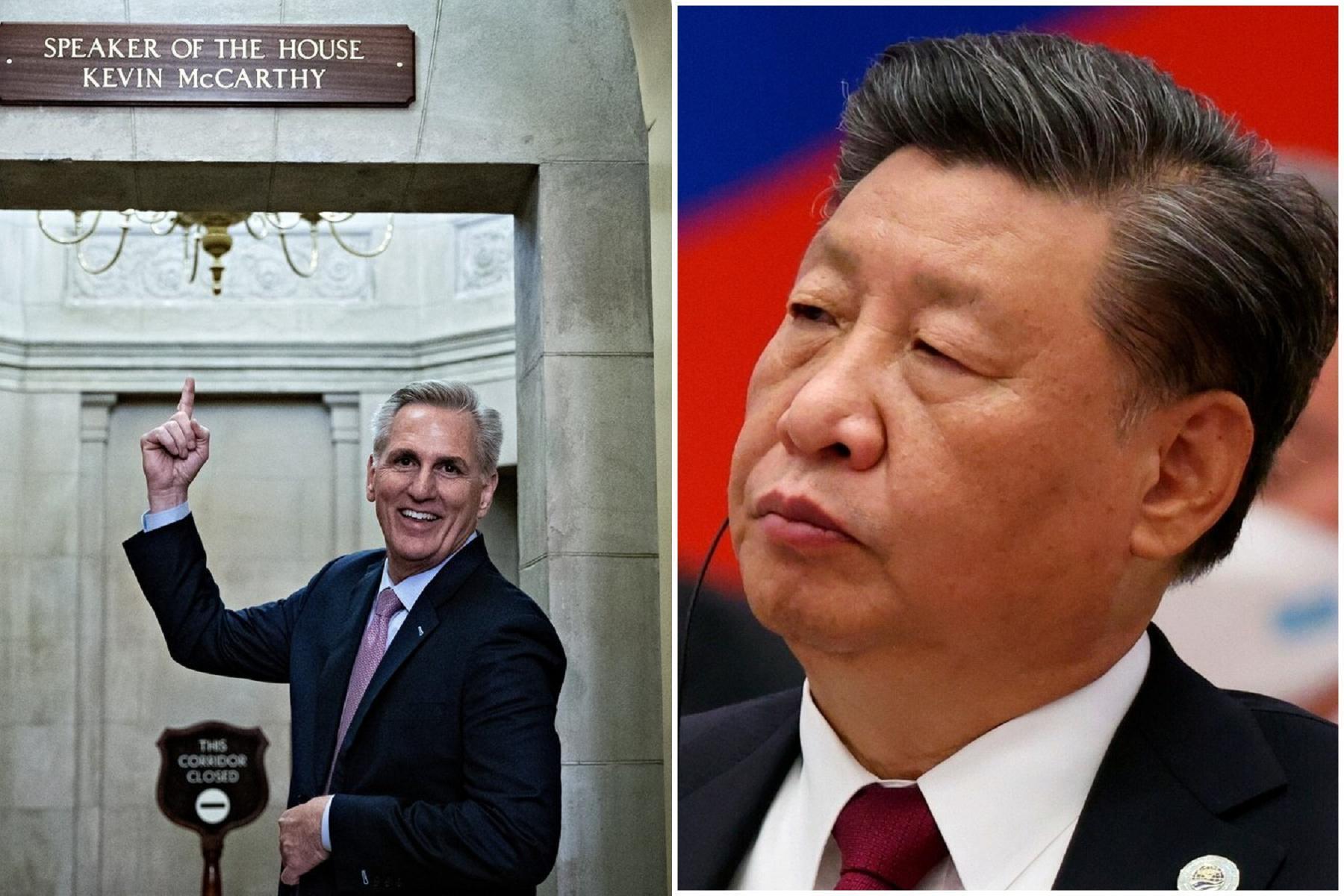 美國眾議長麥卡錫硬了！不甩北京警告，霸氣回應訪台傳聞「中國不能命令我」。（翻自推特）