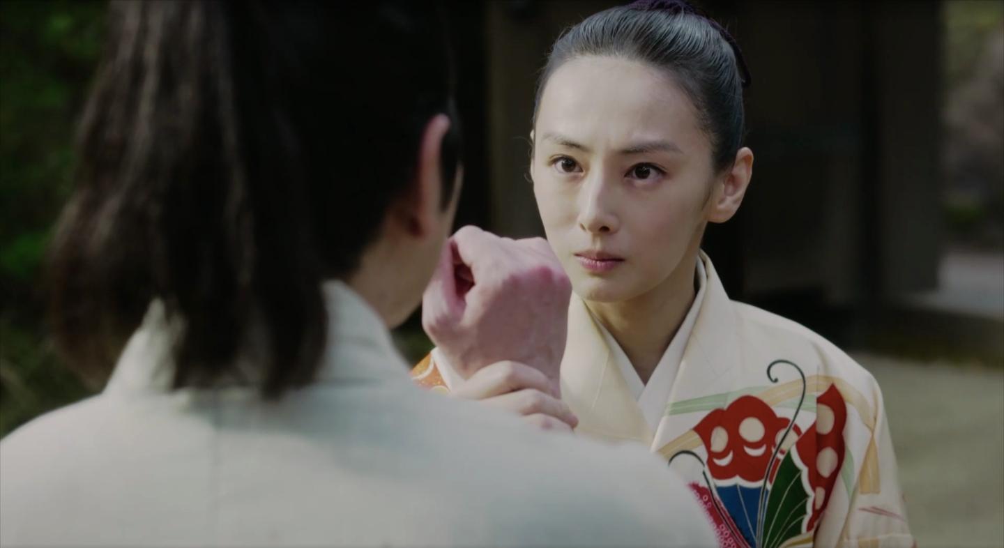 《怎麼辦家康》北川景子飾演織田信長之妹「阿市」。（MyVideo提供）