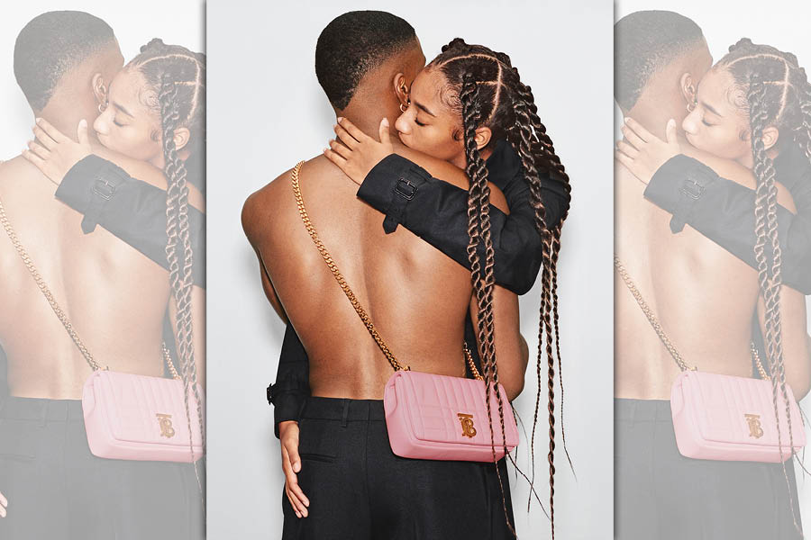 BURBERRY發布2023情人節系列「B:MINE」，頌揚相擁時刻和超越身體接觸的親密關係。（BURBERRY提供）