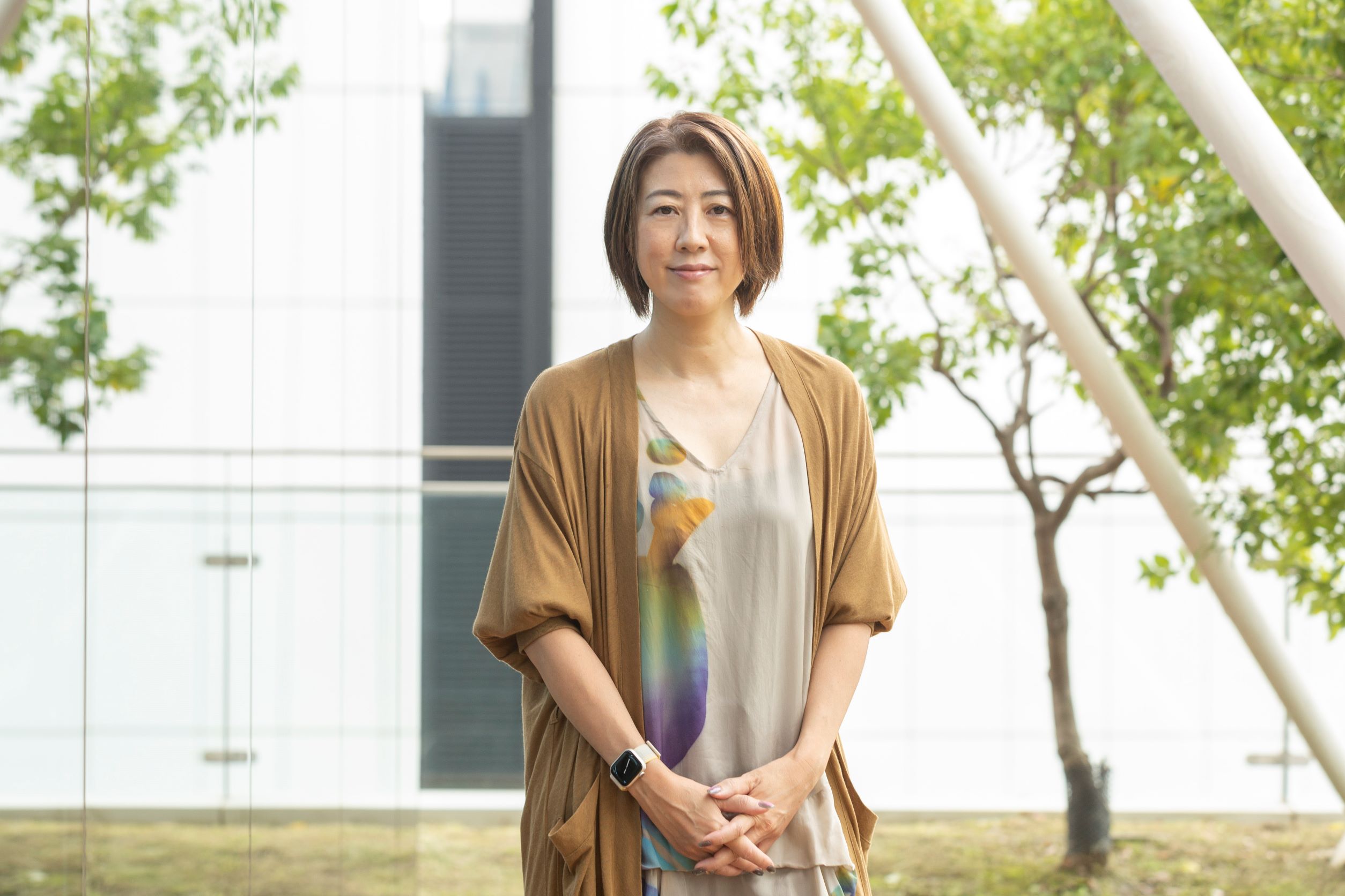 野木亞紀子表示，改編作品須忠於原作者的理念，原創故事則有賴紮實田調。（記者陳仁萱攝影）