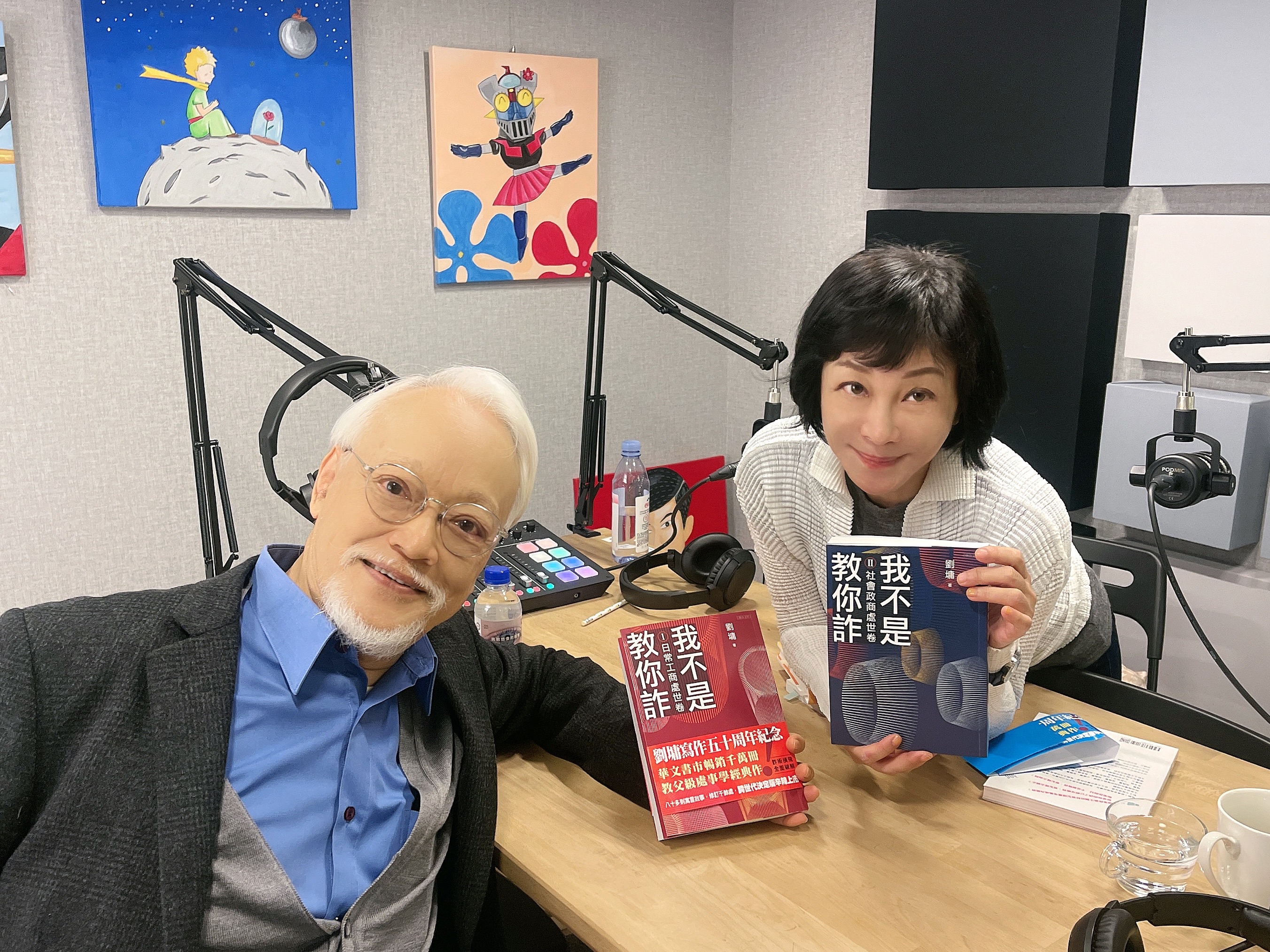 吳淡如誤打誤撞在Podcast開兩個節目。（梯梯文創提供）