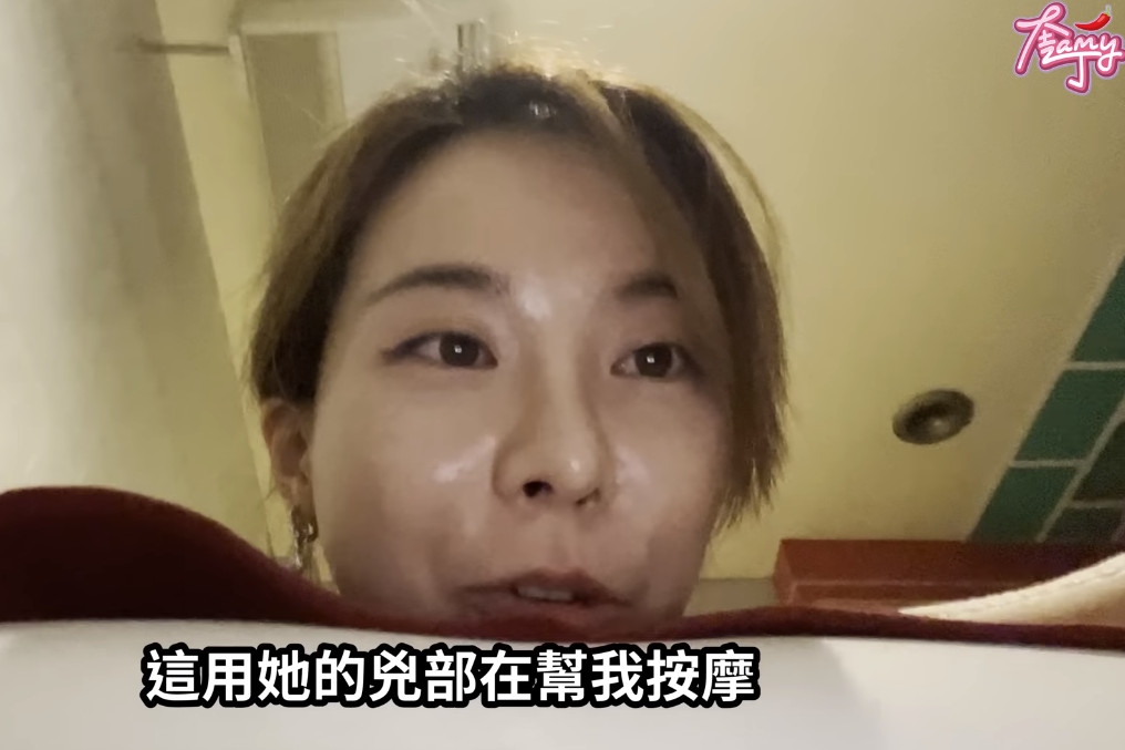 奎丁口述泰國浴體驗流程。(翻攝自奎丁YouTube)