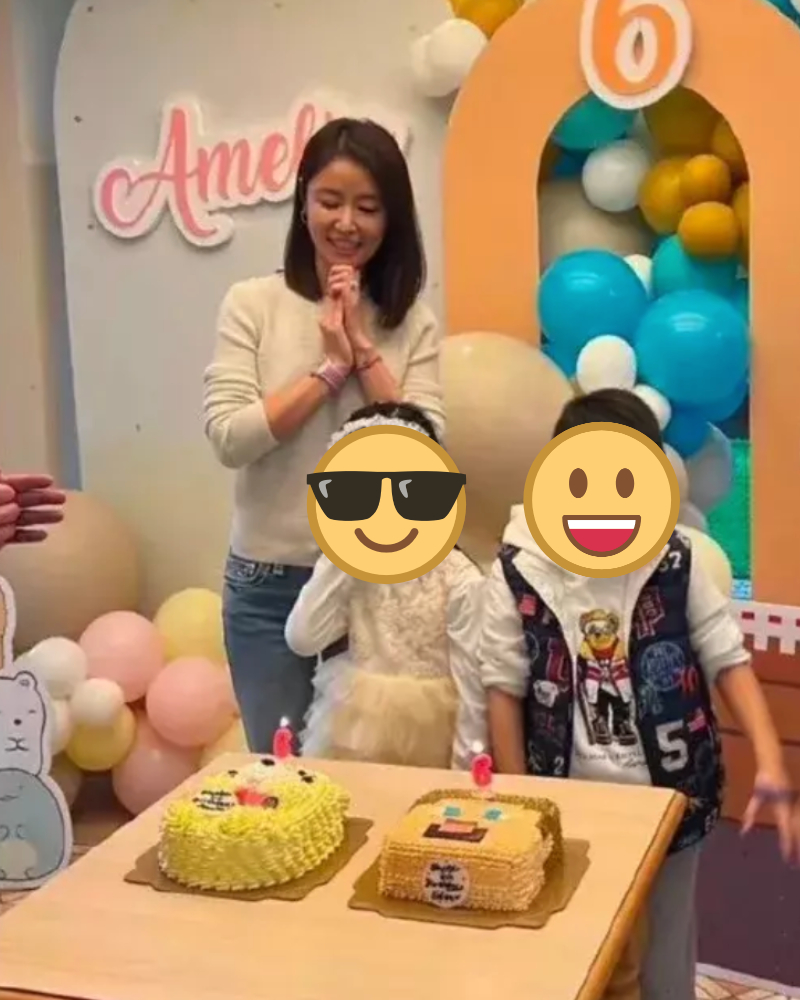 林心如女兒的無碼正臉照慘遭陸網瘋傳。（翻攝自吃瓜姐妹社微博）
