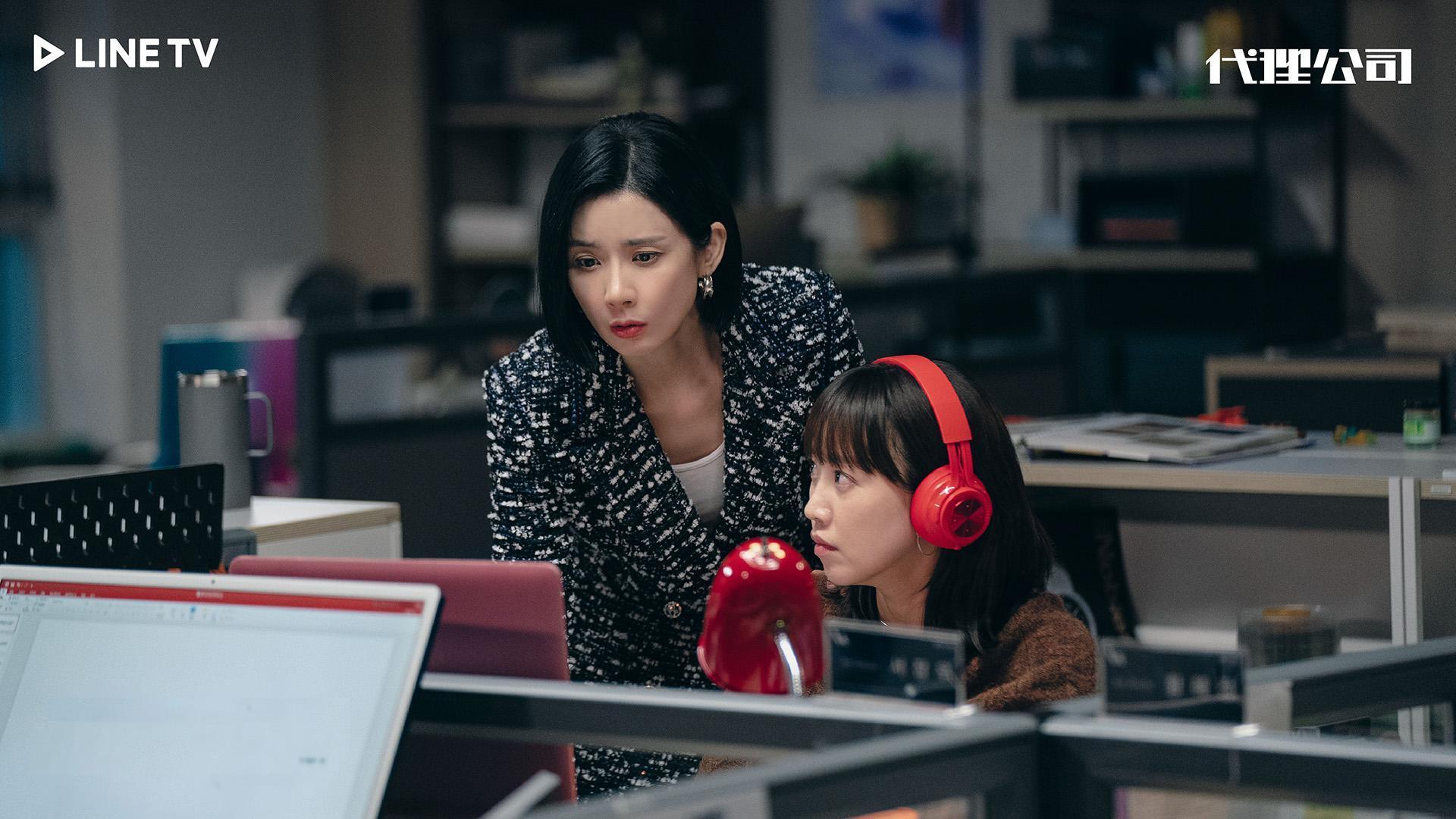 李寶英新劇《代理公司》收視率節節高升。(LINE TV提供)