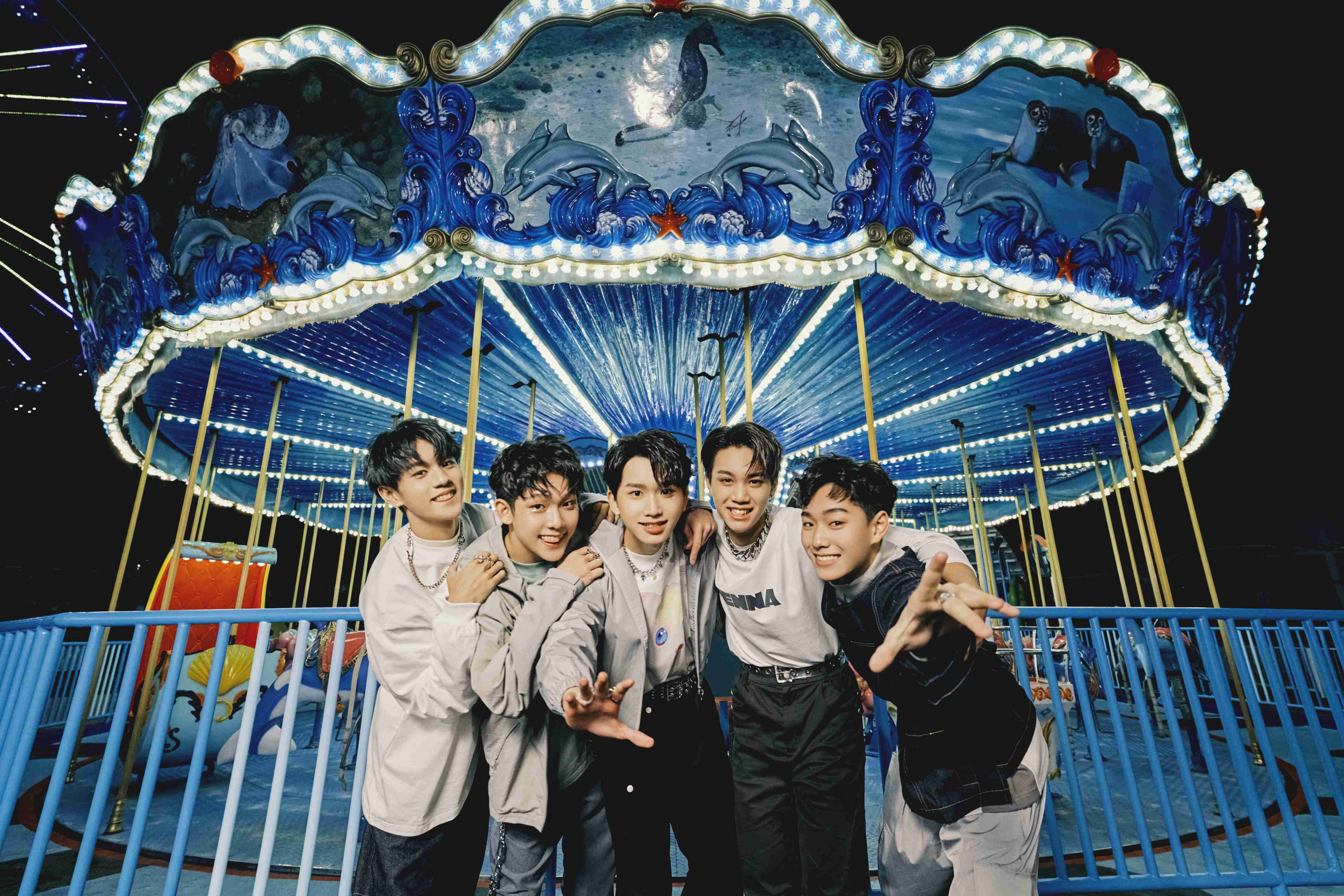 AcQUA源少年近來密集籌備演出。（寬宏藝術提供）