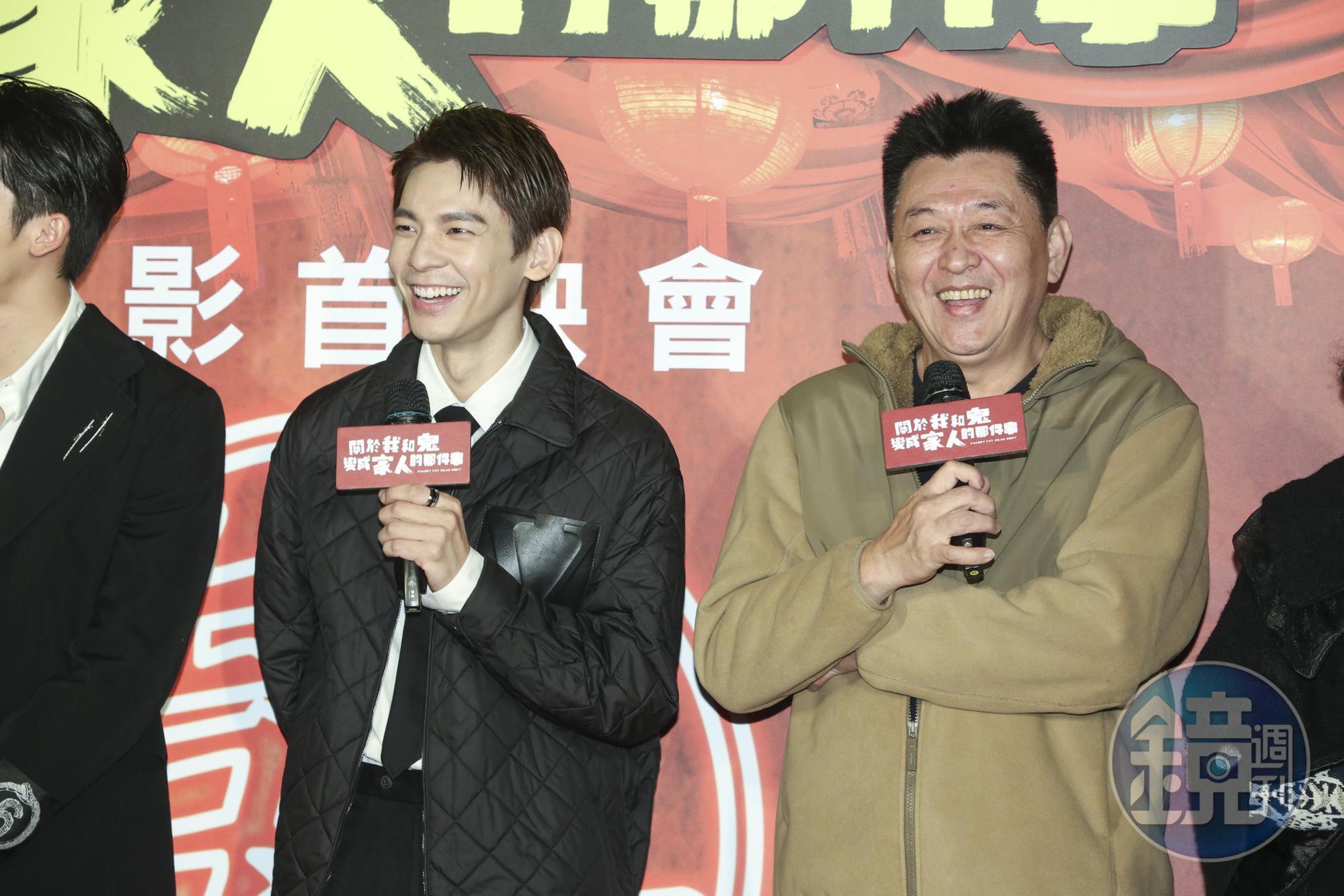 林柏宏早在十年前就與庹宗華結過父子緣,兩人在親情戲很感人。