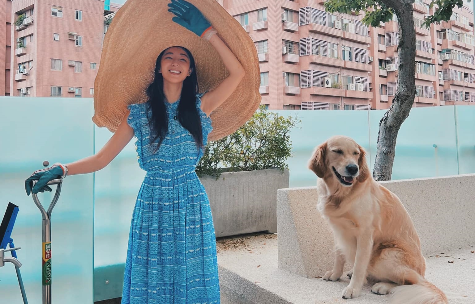 隋棠搬新家卻和鄰居間搞得烏煙瘴氣。（翻攝IG）