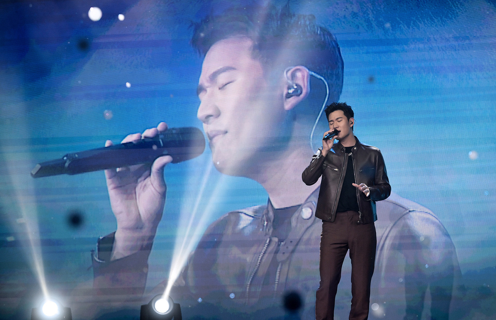 周興哲在北美洲舉辦大型演唱會粉絲爆滿。（星空飛騰提供）